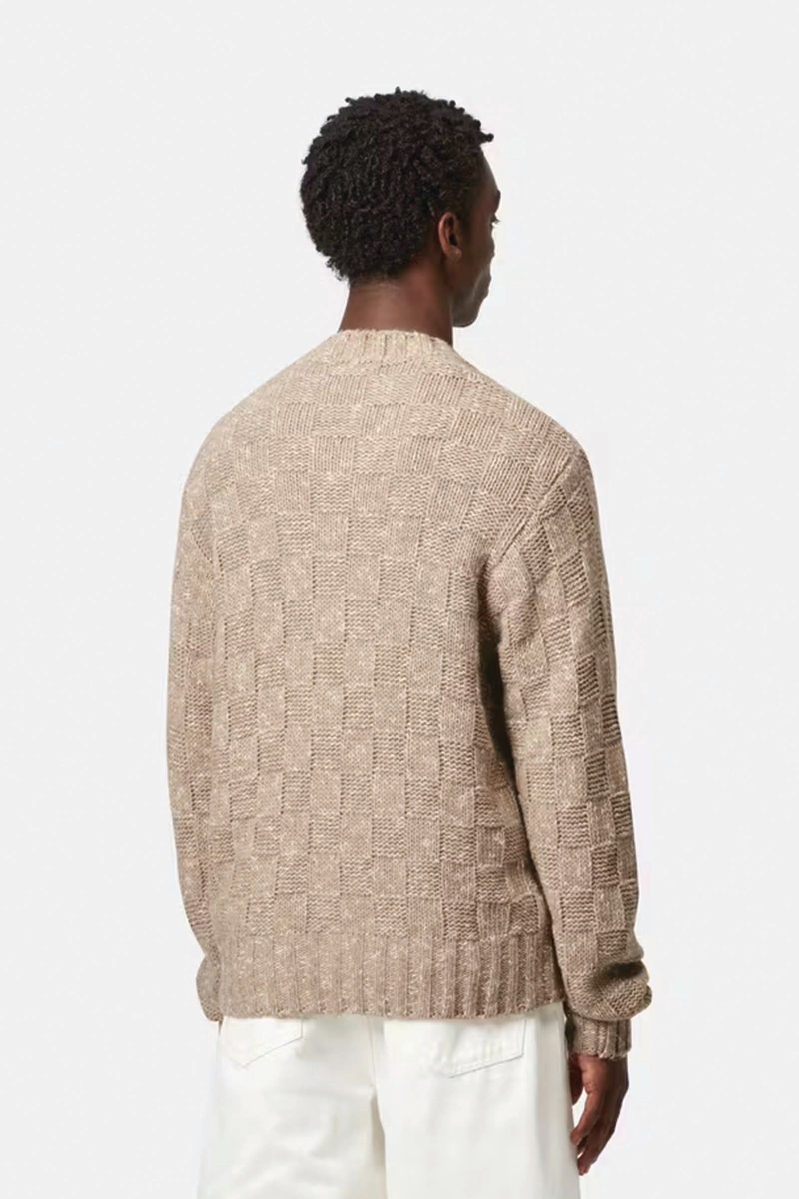  Carhartt Kyloe Sweater Uomo Beige - 3