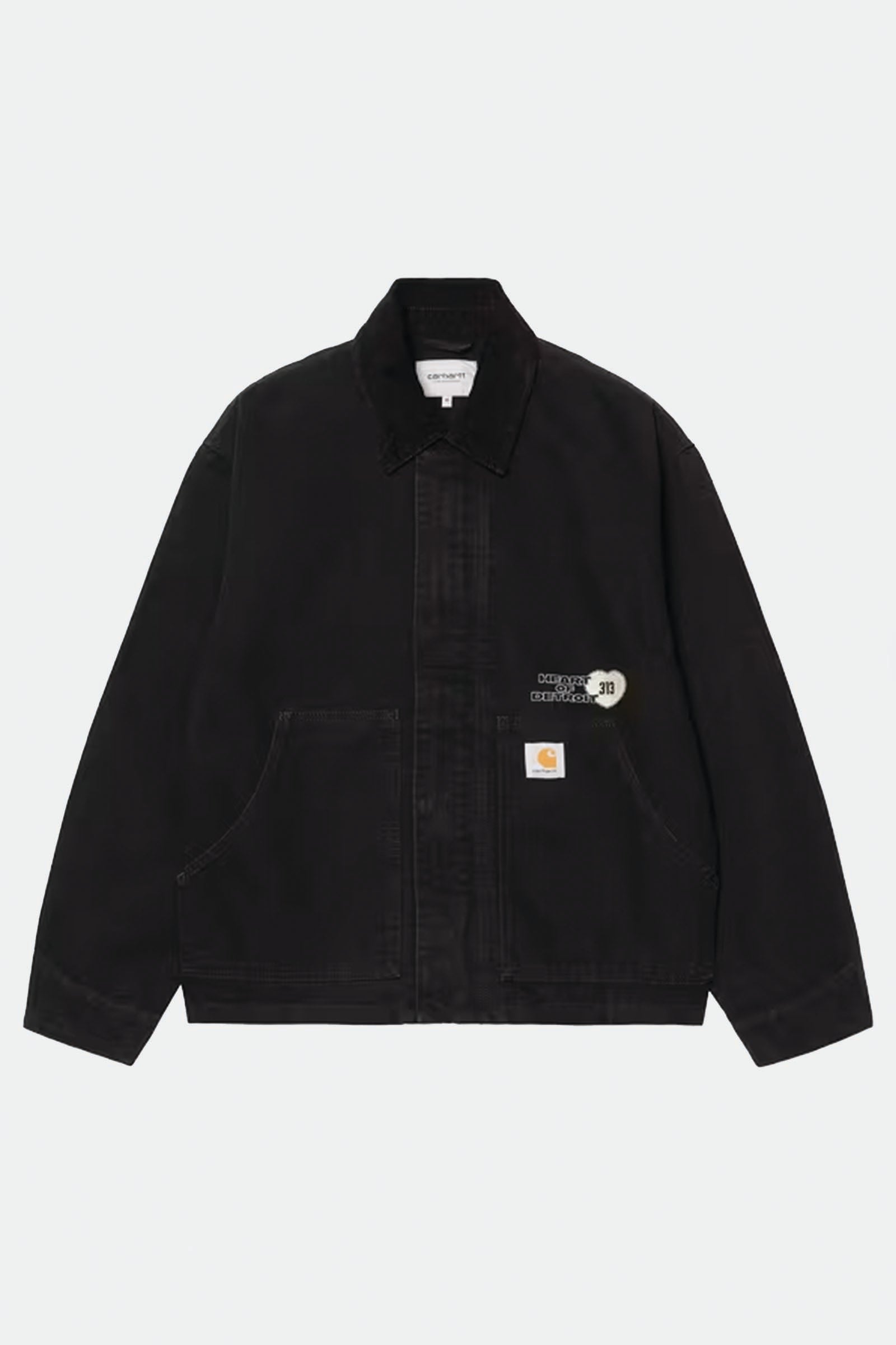  Carhartt Og Arcan Graphic Jacket Nero Uomo Black - 1
