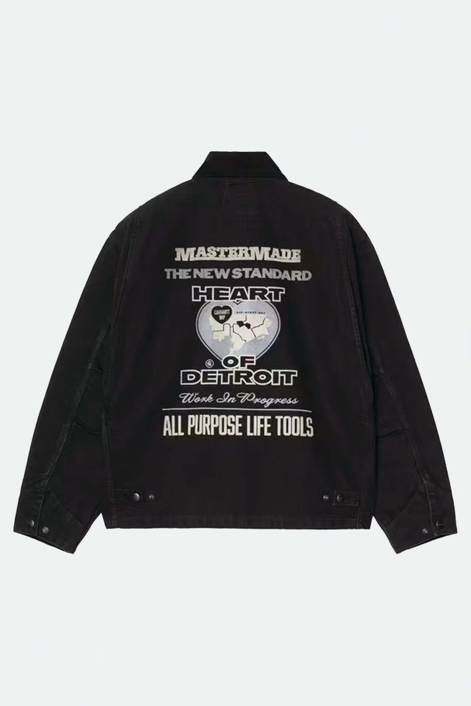  Carhartt Og Arcan Graphic Jacket Nero Uomo Black - 2