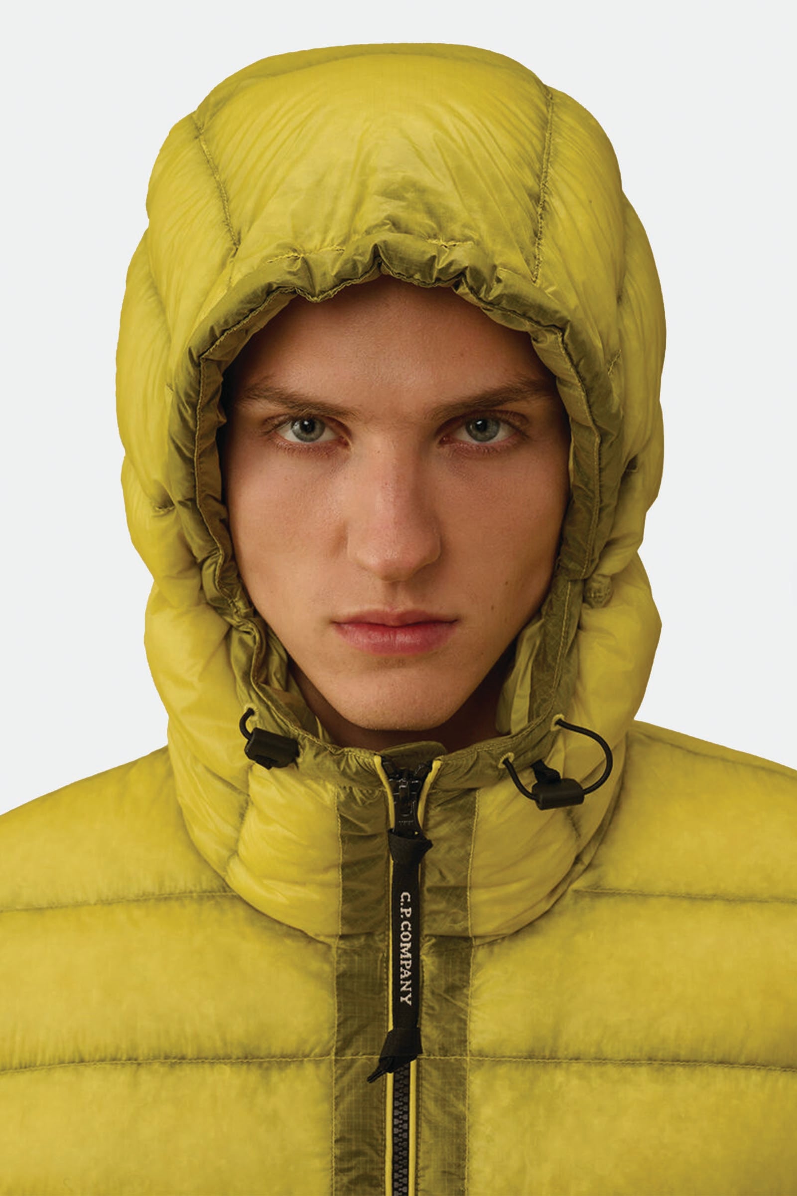  C.p. Company D.d. Shell Hooded Down Jacket Uomo Giallo - 4