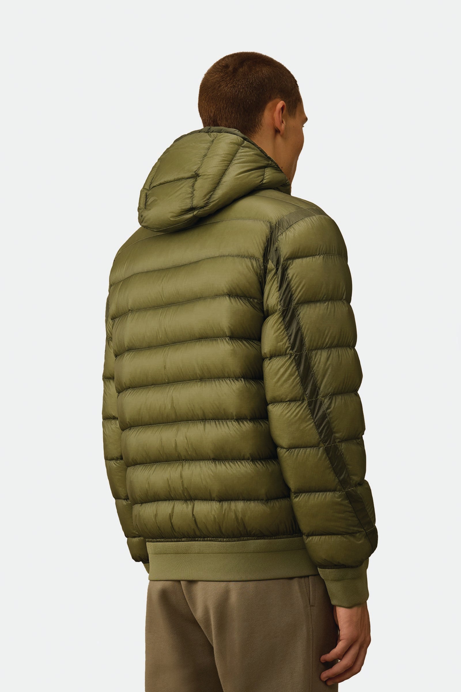  C.p. Company D.d. Shell Hooded Down Jacket Uomo Verde - 3