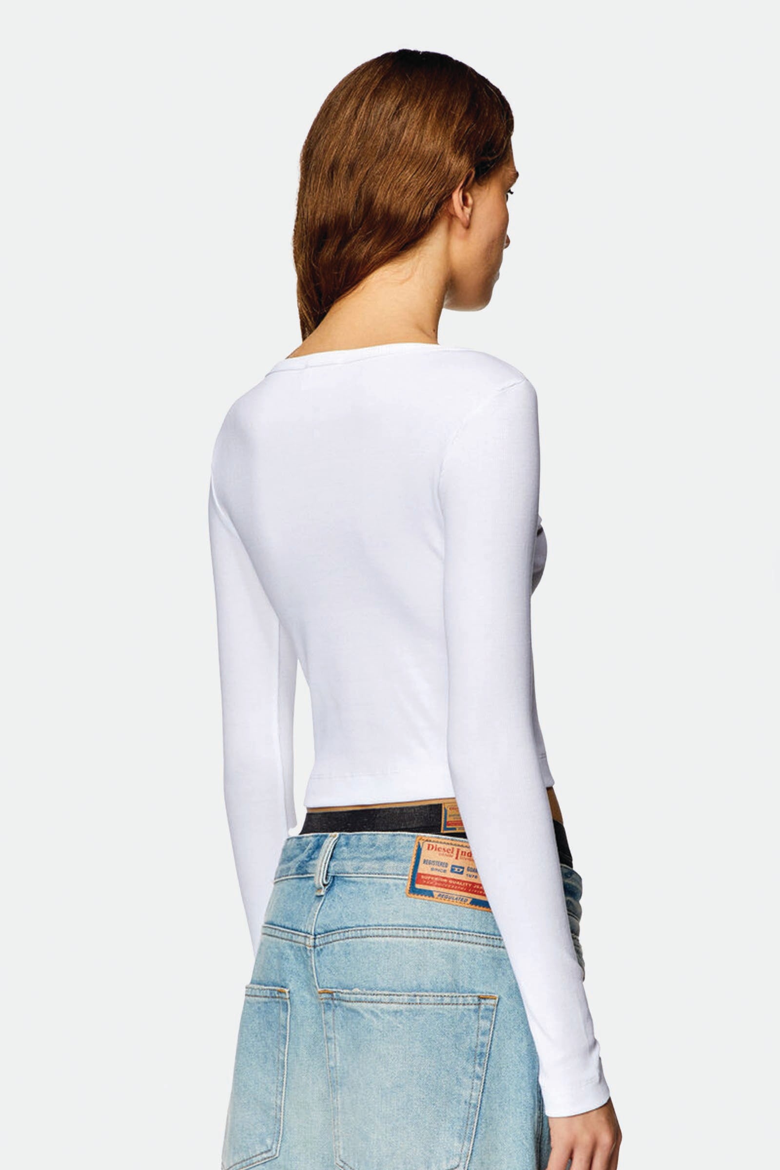  Diesel T-ballet-d Donna Bianco - 3