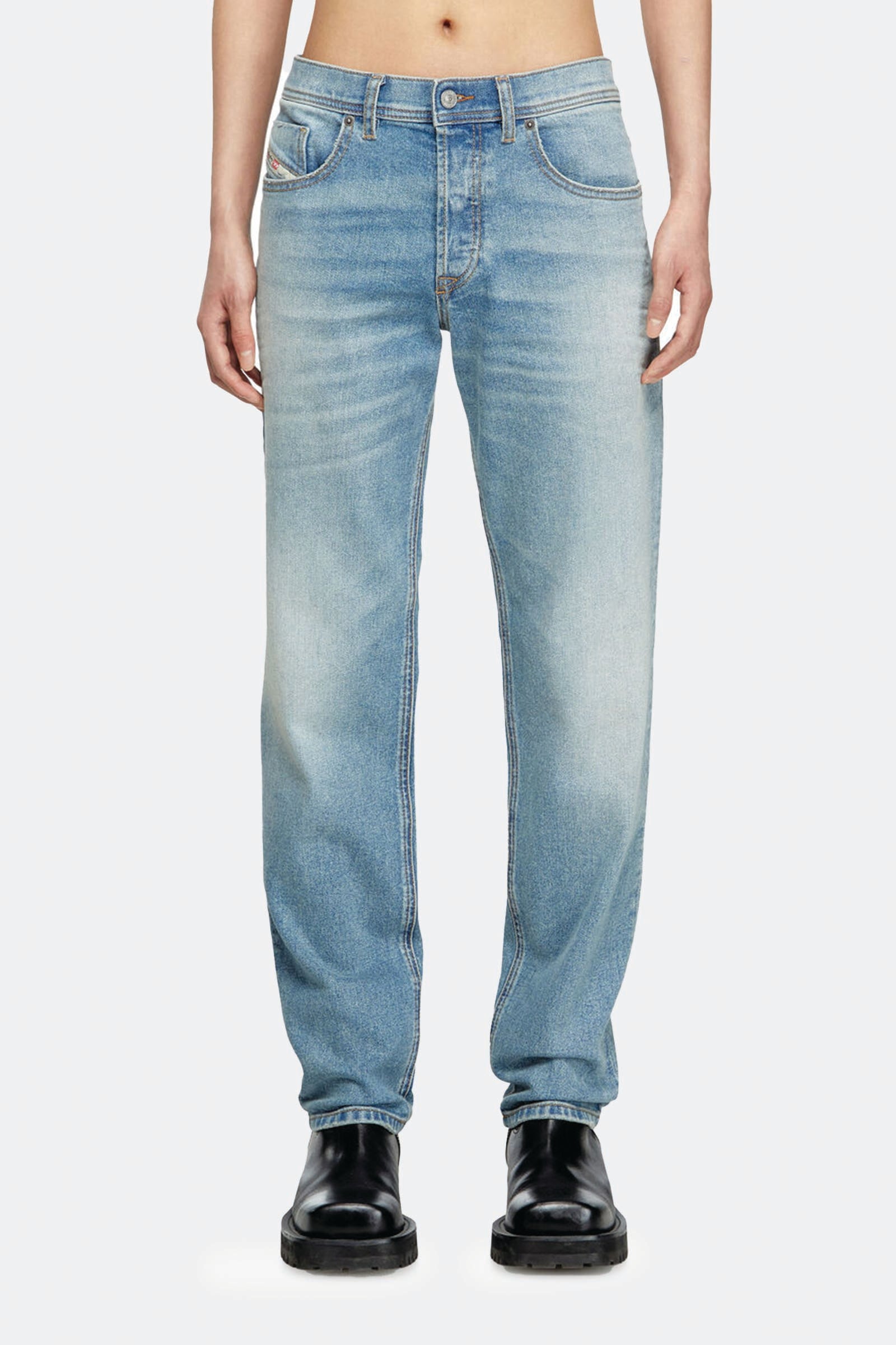  Diesel 2023 D-finitive 0dbeh Blu Unisex Blu Chiaro - 2