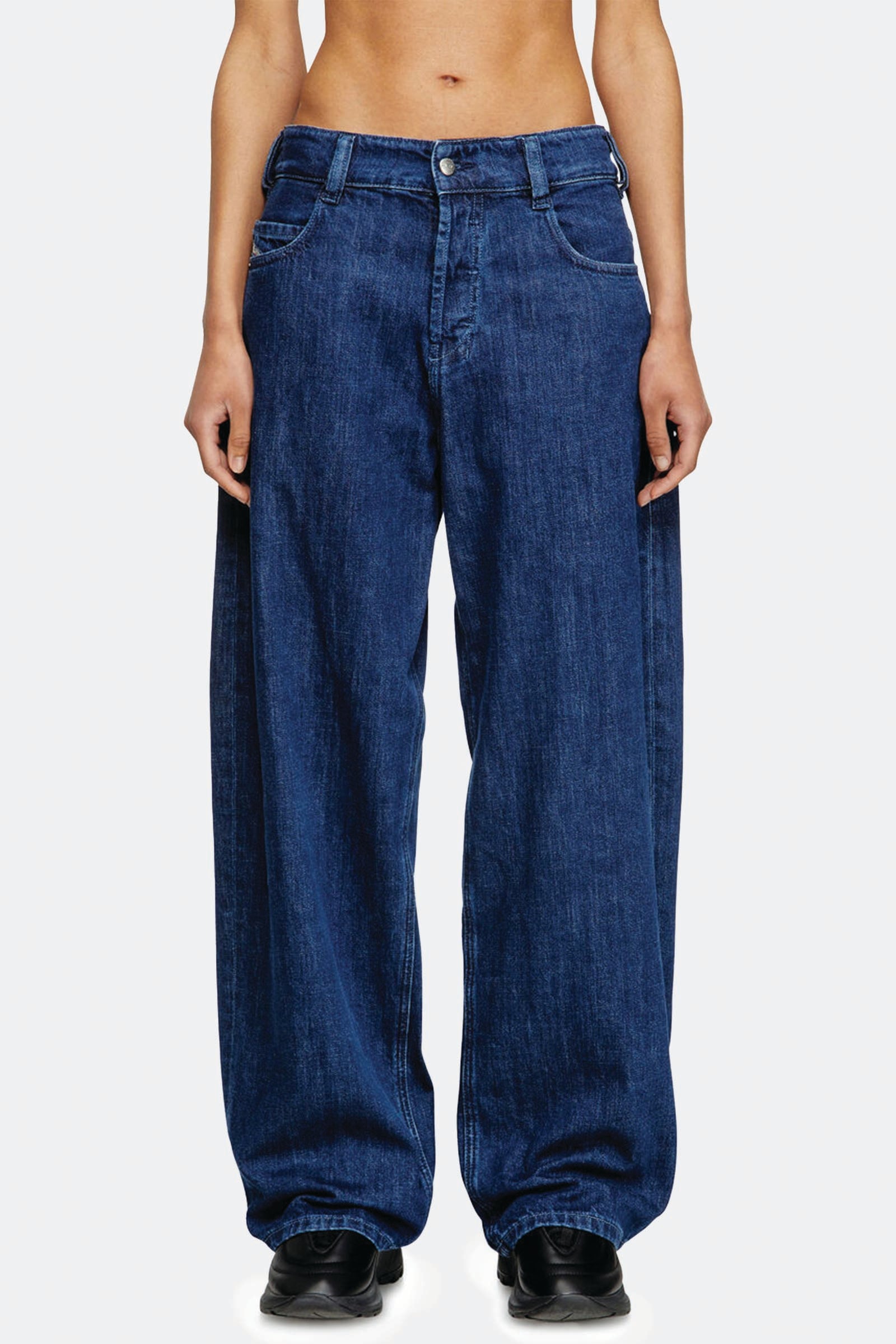  Diesel 1997 D-enim 0dbdx Blu Unisex Denim - 2