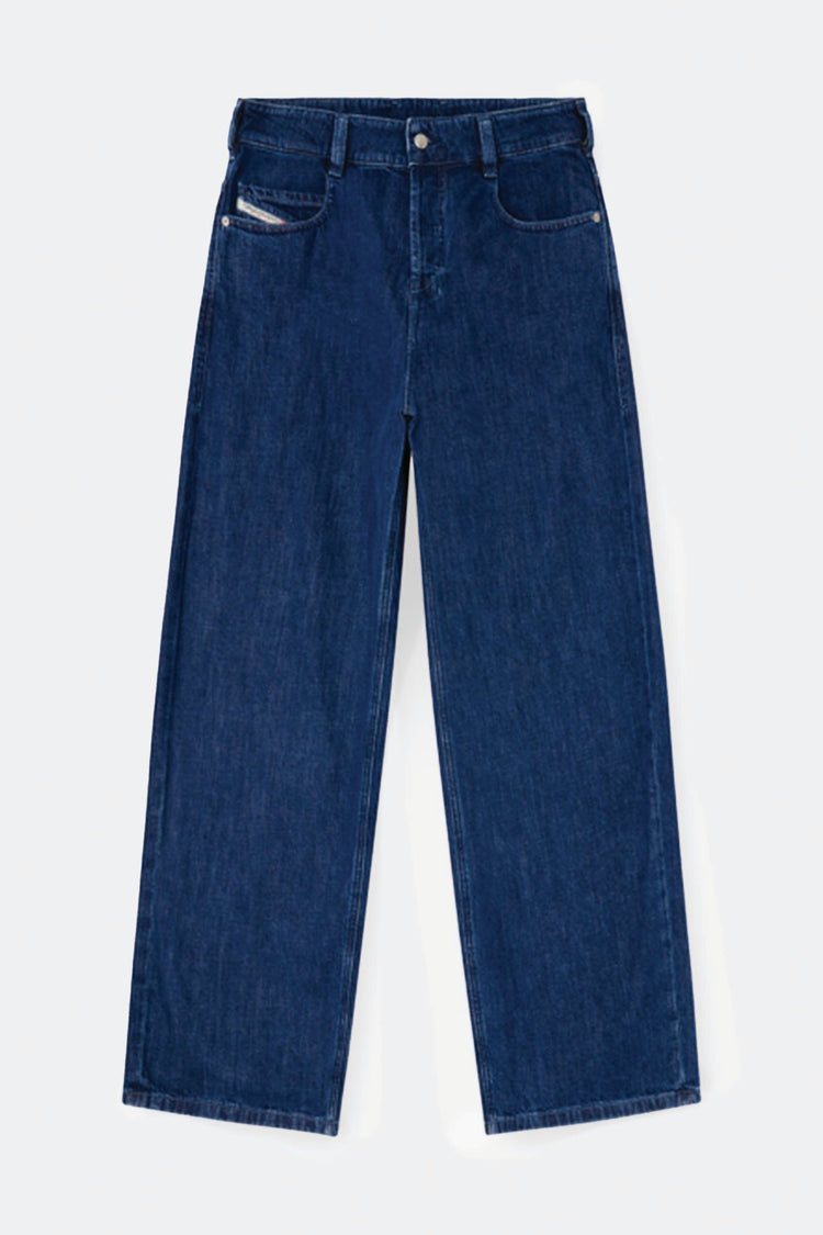  Diesel 1997 D-enim 0dbdx Blu Unisex Denim - 4