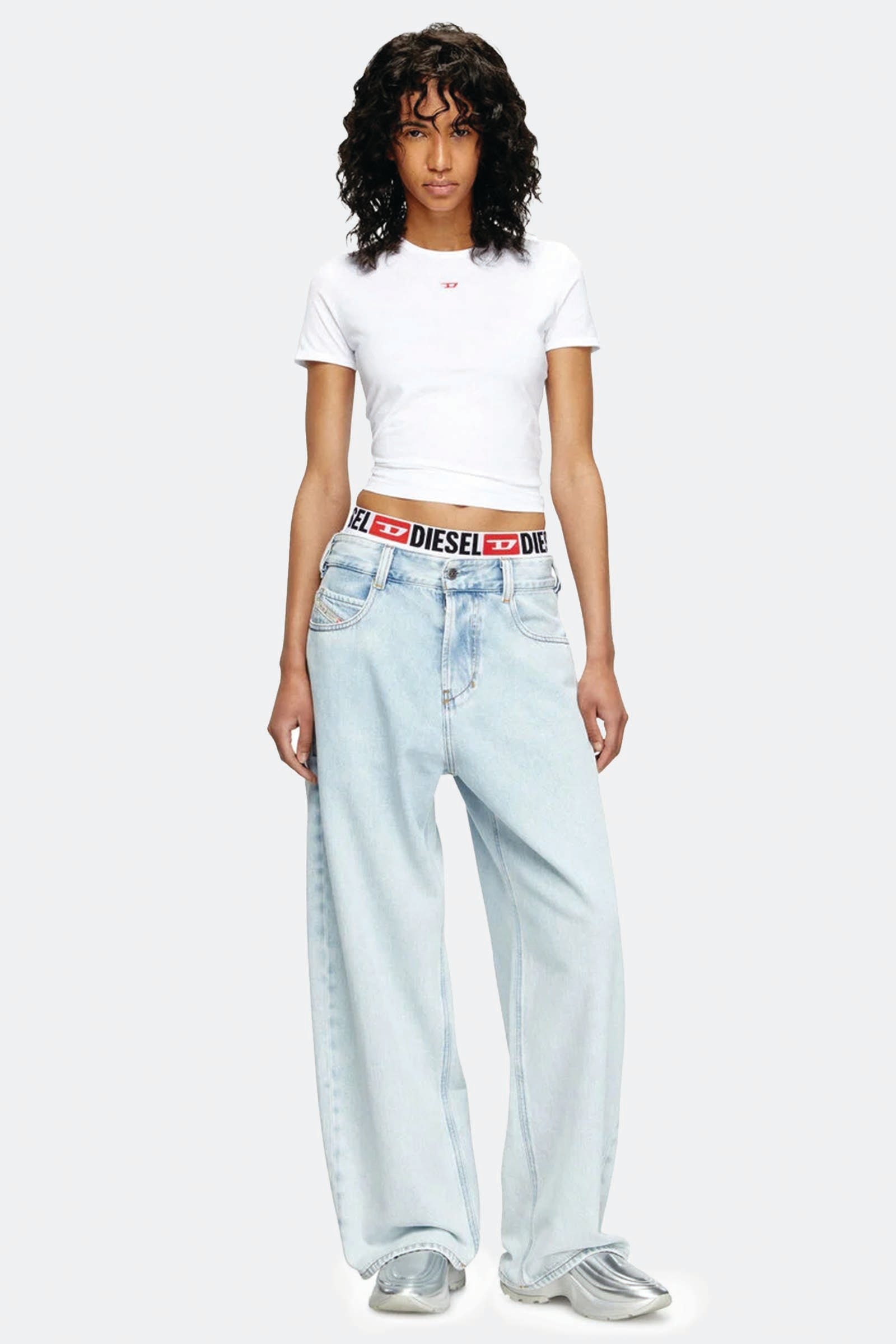  Diesel 1997 D-enim Blu Unisex Blu Chiaro - 4