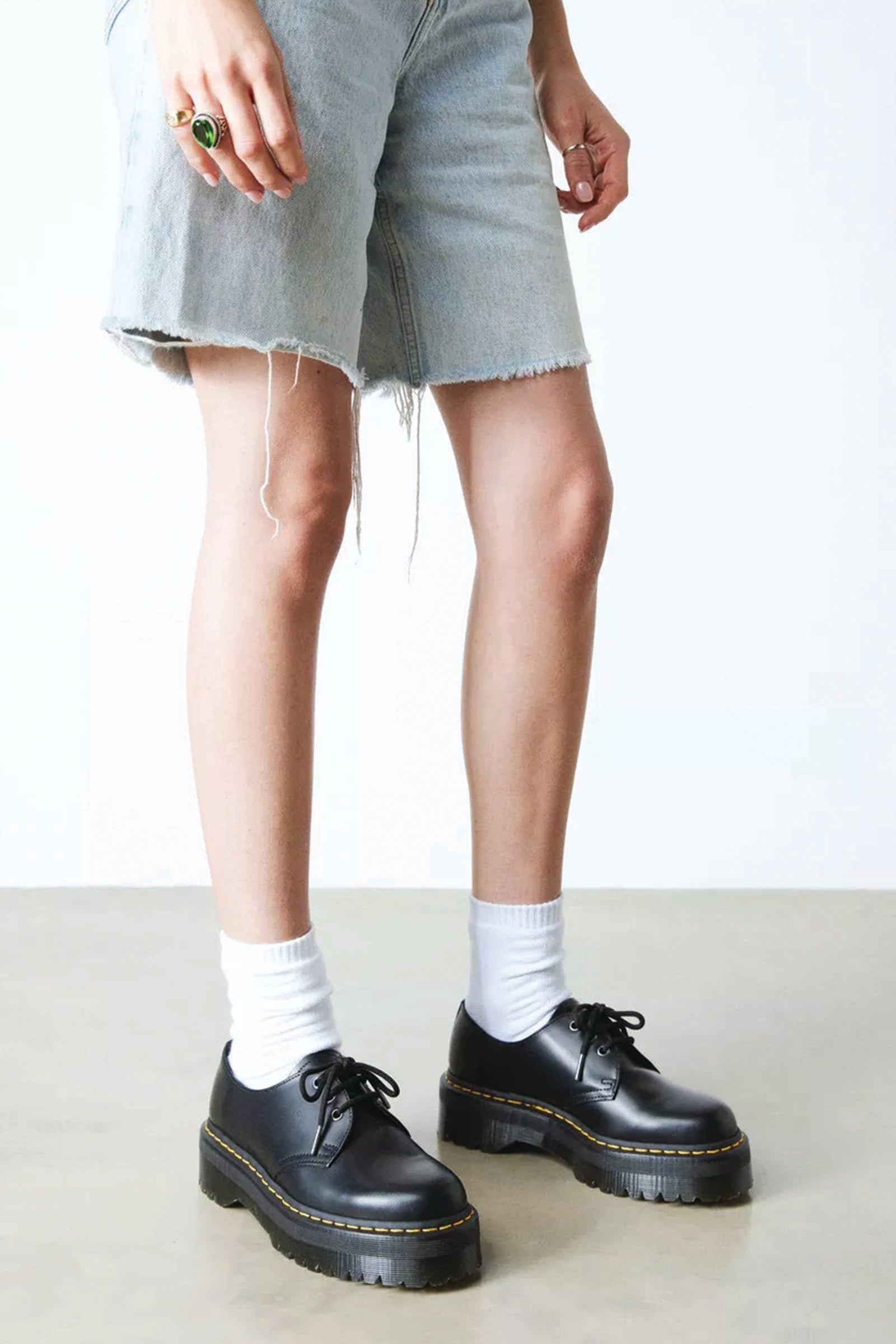  Dr. Martens 1461 Quad Unisex Nero - 4