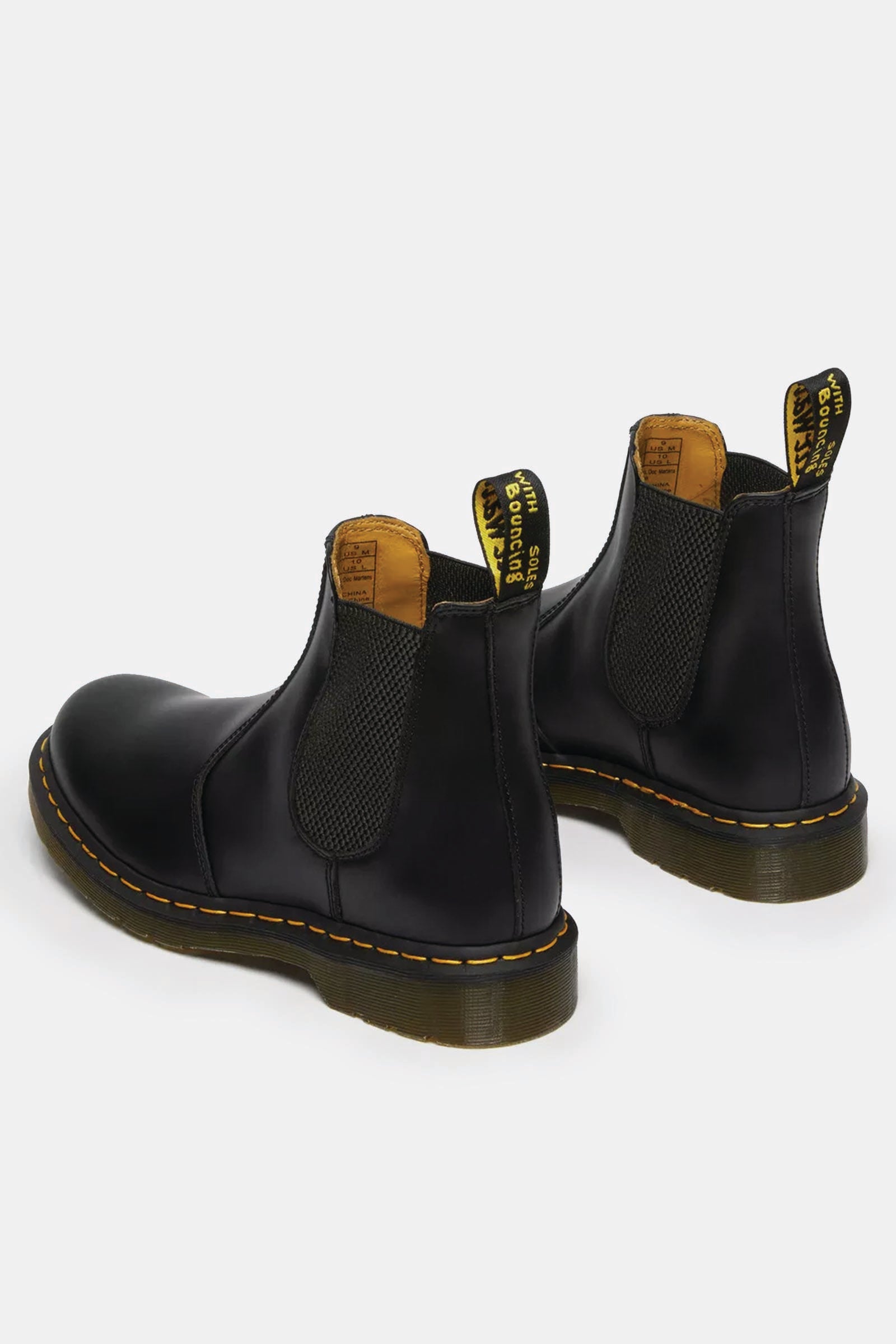  Dr. Martens Chelsea 2976 Uomo Nero - 3