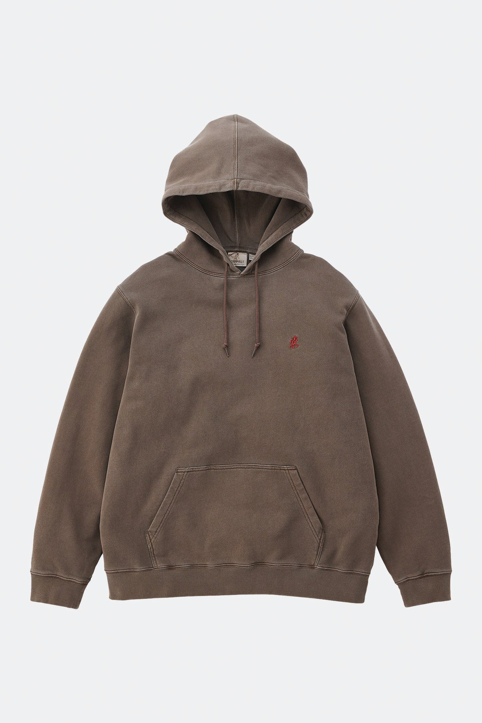  Gramicci One Point Hooded Sweatshirt Unisex Marrone - 1