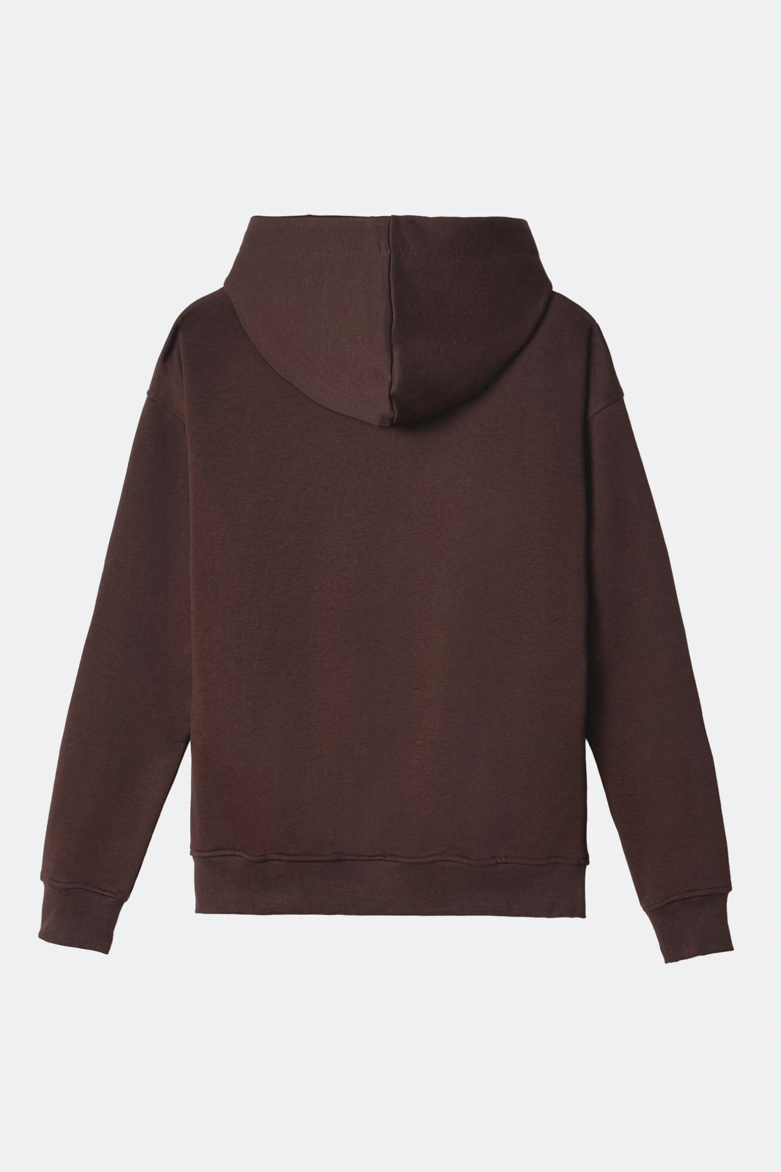  Hinnominate Felpa Cappuccio Basica Marrone Uomo Moro - 2