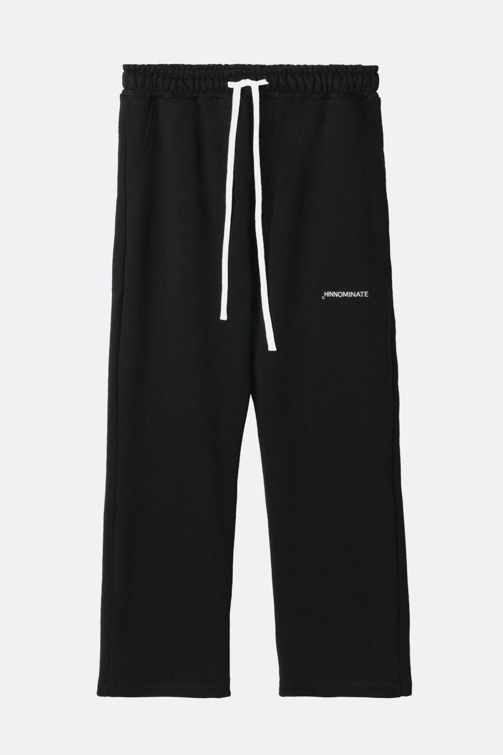  Hinnominate Pantalone Basico Con Logo Stampato Donna Nero - 1