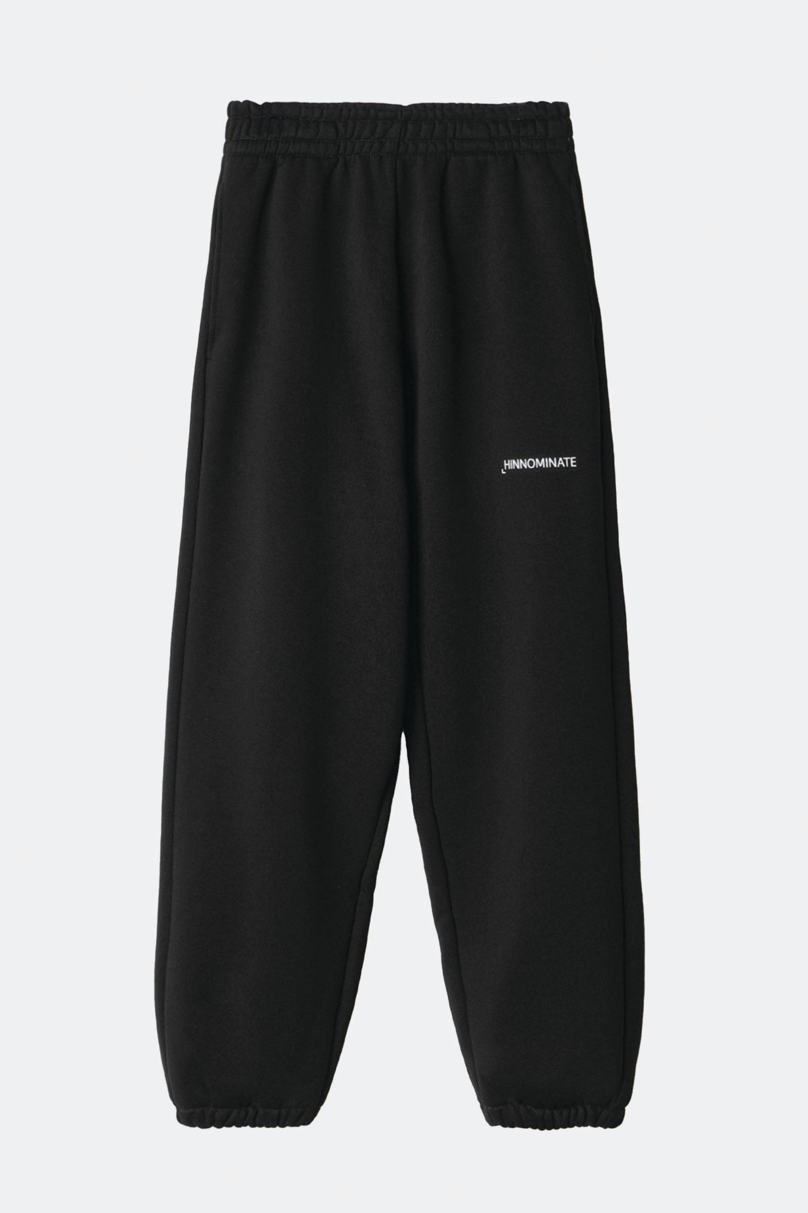  Hinnominate Pantalone Basico Con Elastico Al Fondo Donna Nero - 1