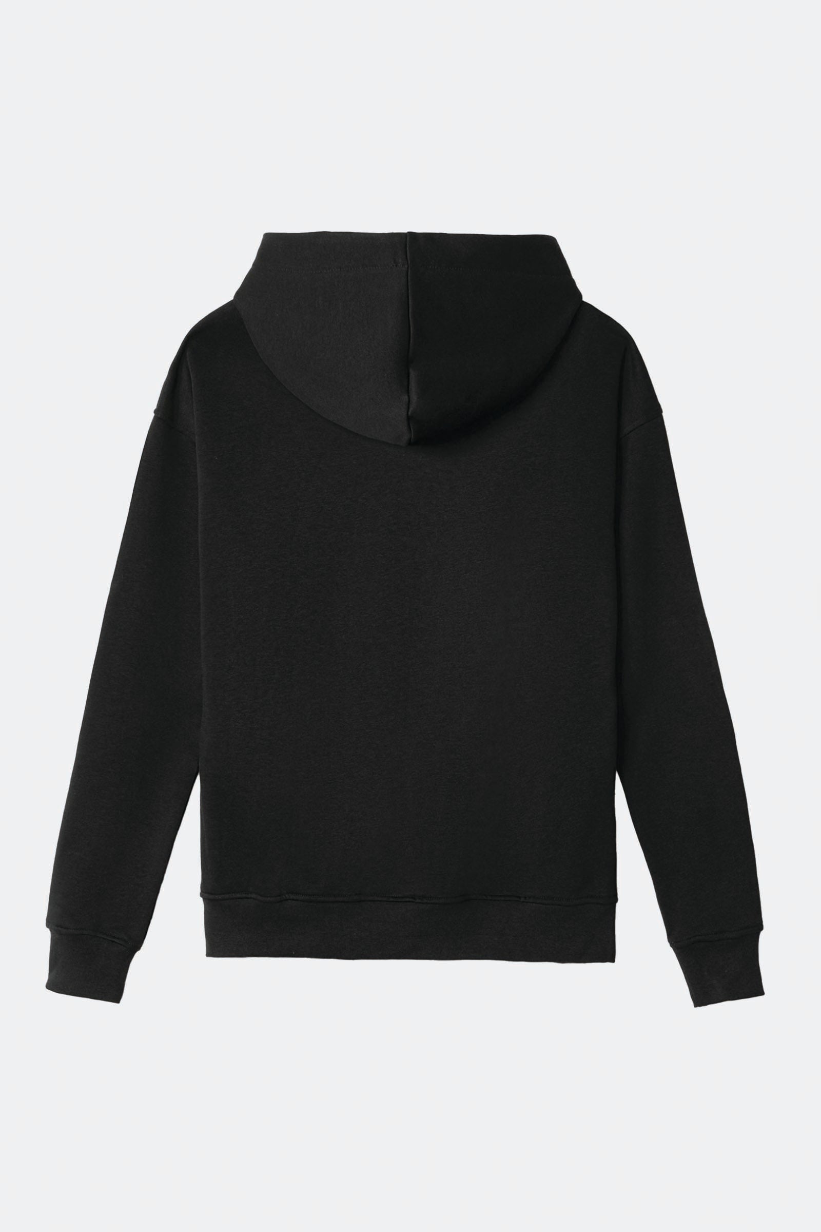  Hinnominate Felpa Cappuccio Basica Uomo Nero - 2