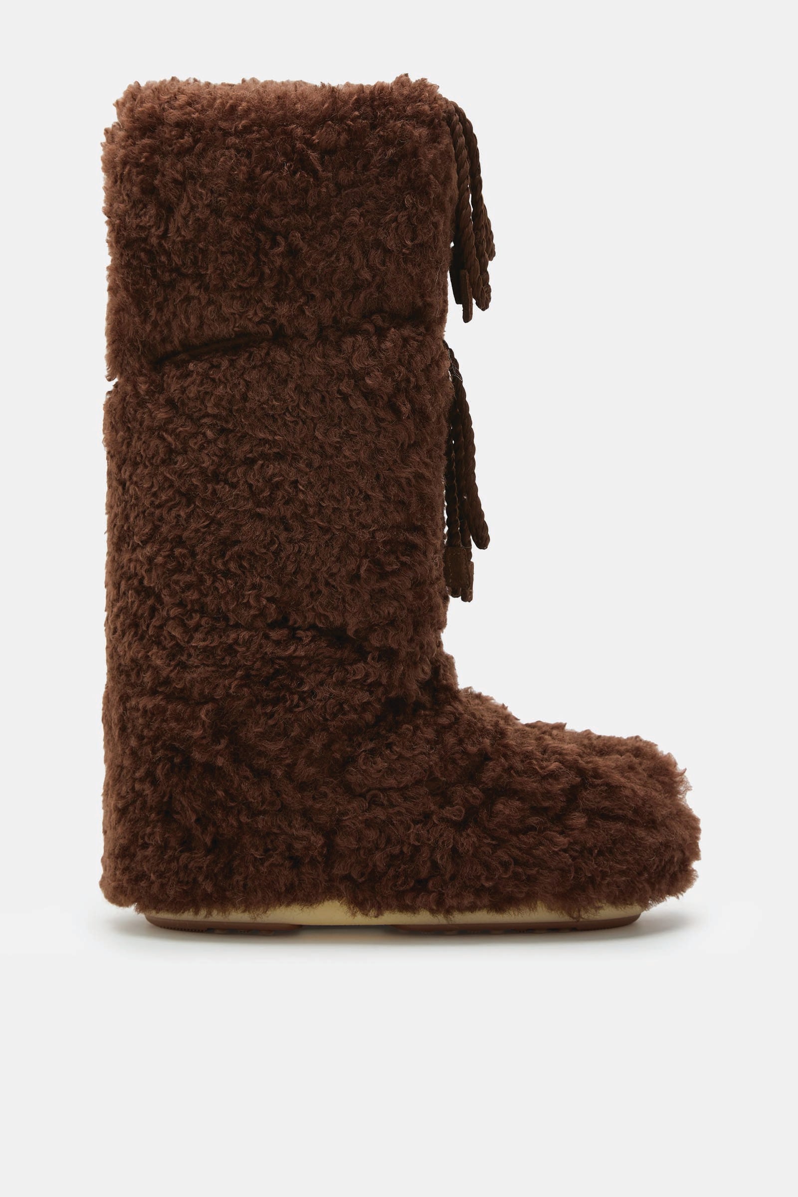  Moon Boot Icon Curly Extra Unisex Marrone - 1
