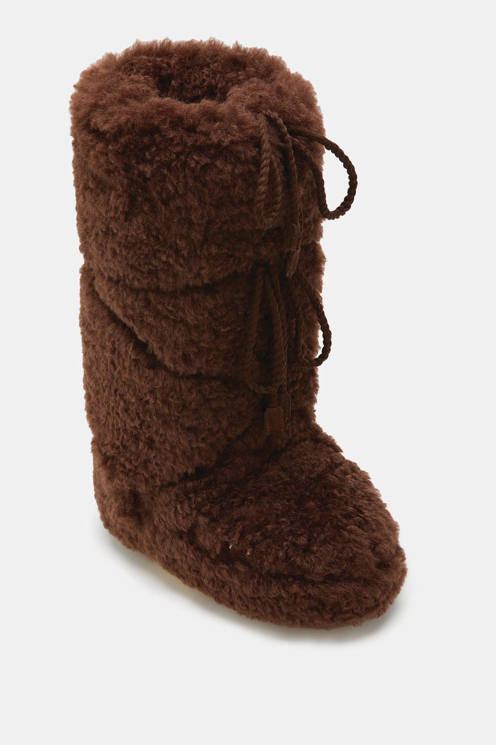  Moon Boot Icon Curly Extra Unisex Marrone - 3