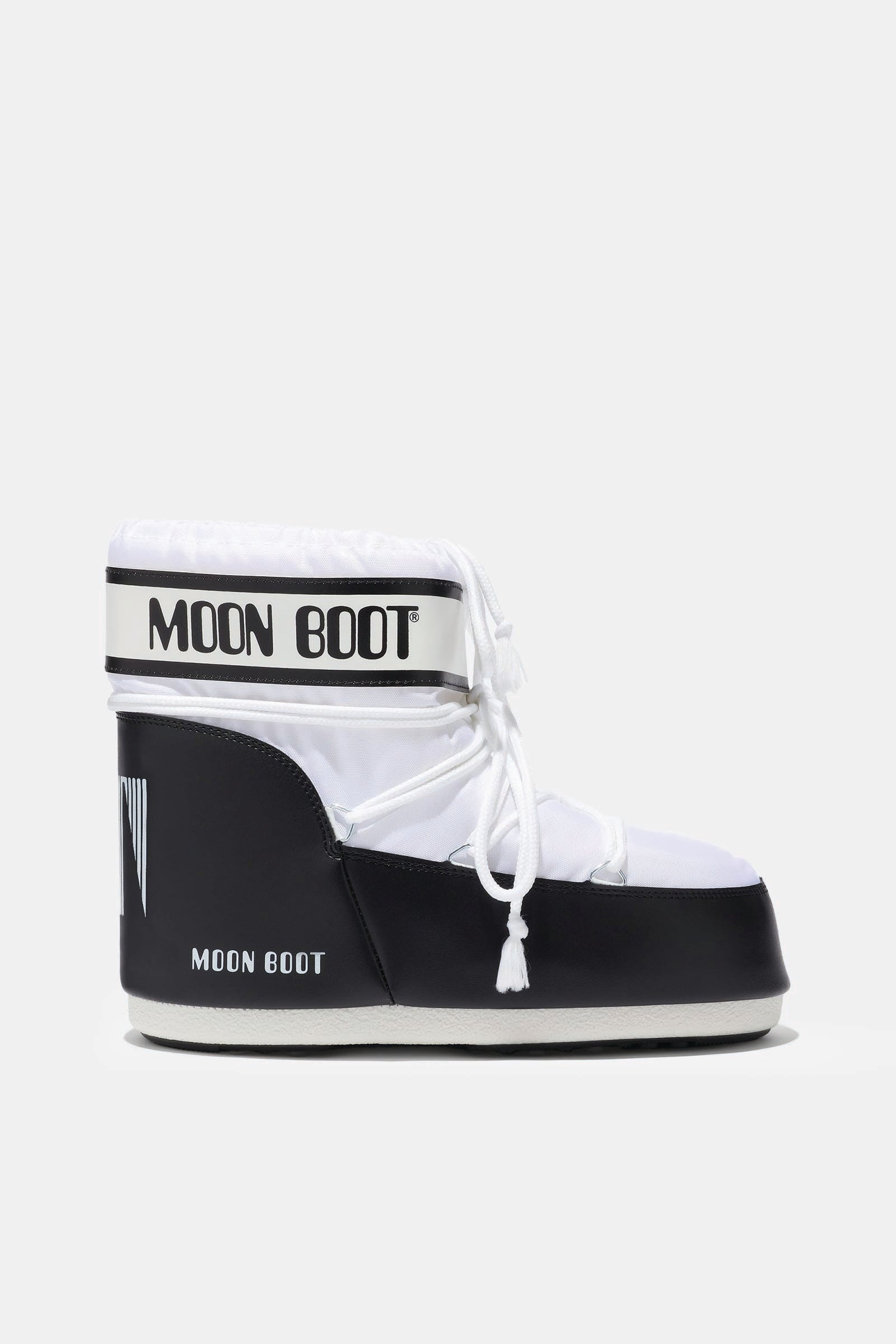  Moon Boot Icon Low Nylon Bianco Unisex Bianca - 1