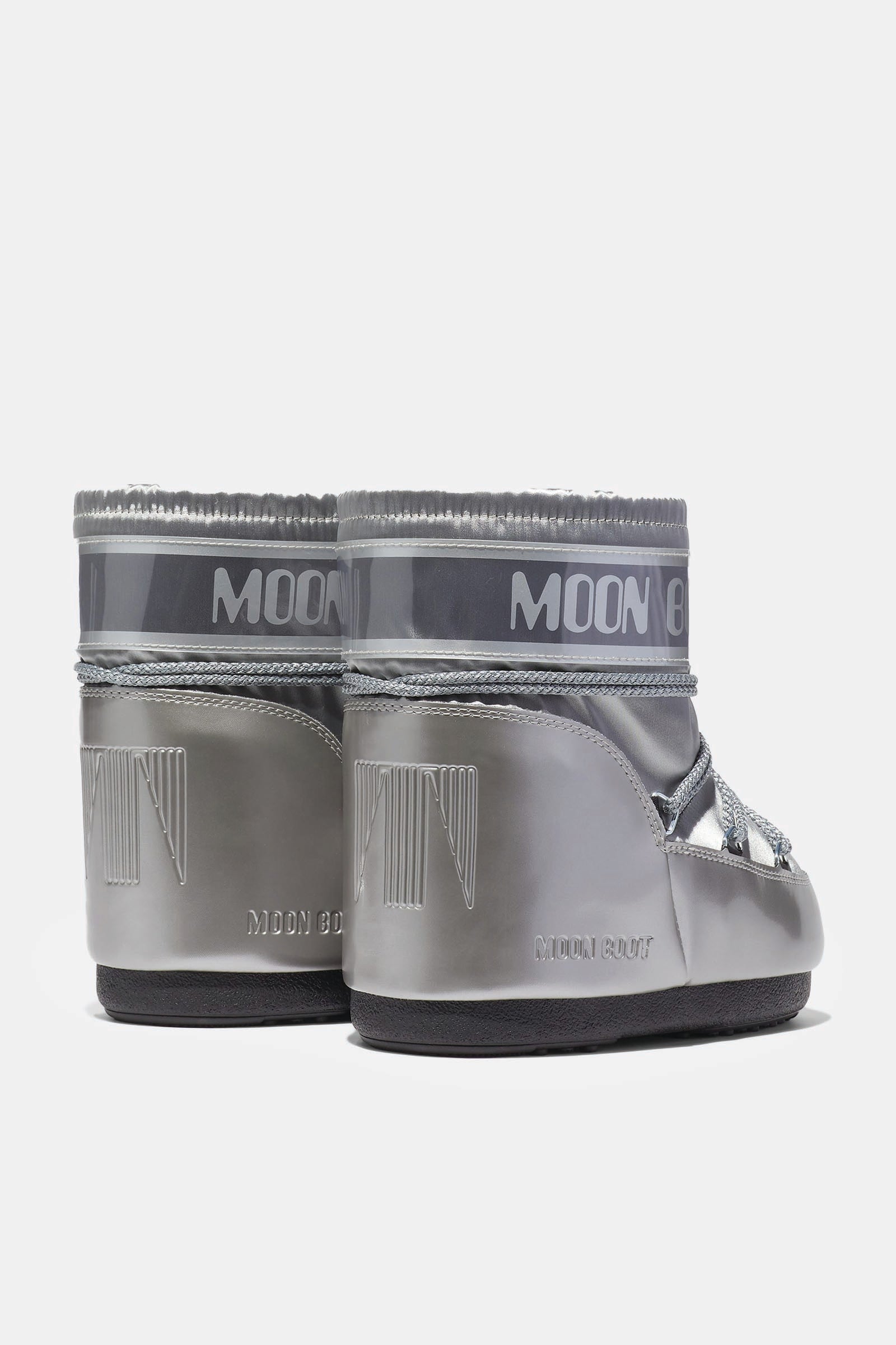  Moon Boot Icon Low Glance Unisex Argento - 3