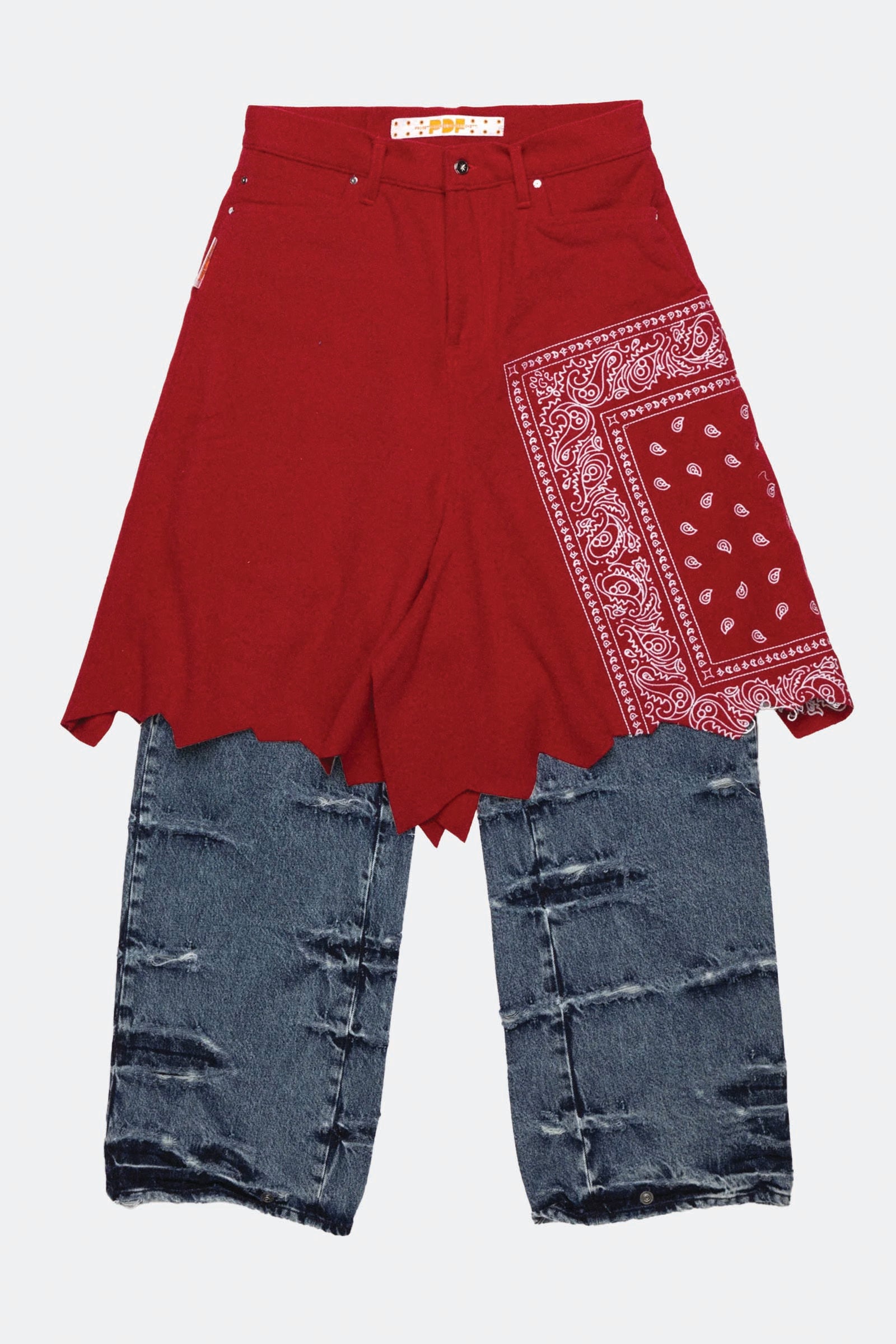  Pdf Tokyo Calling Pants Unisex Blu - 1