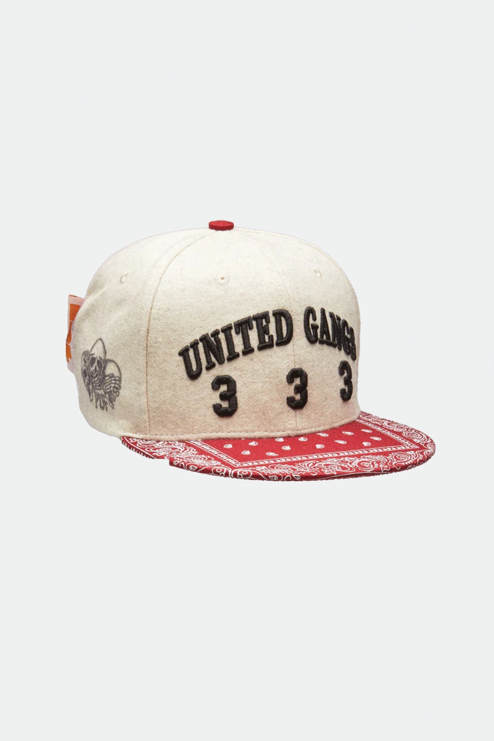  Pdf United Baseball Hat Unisex Rosso - 1