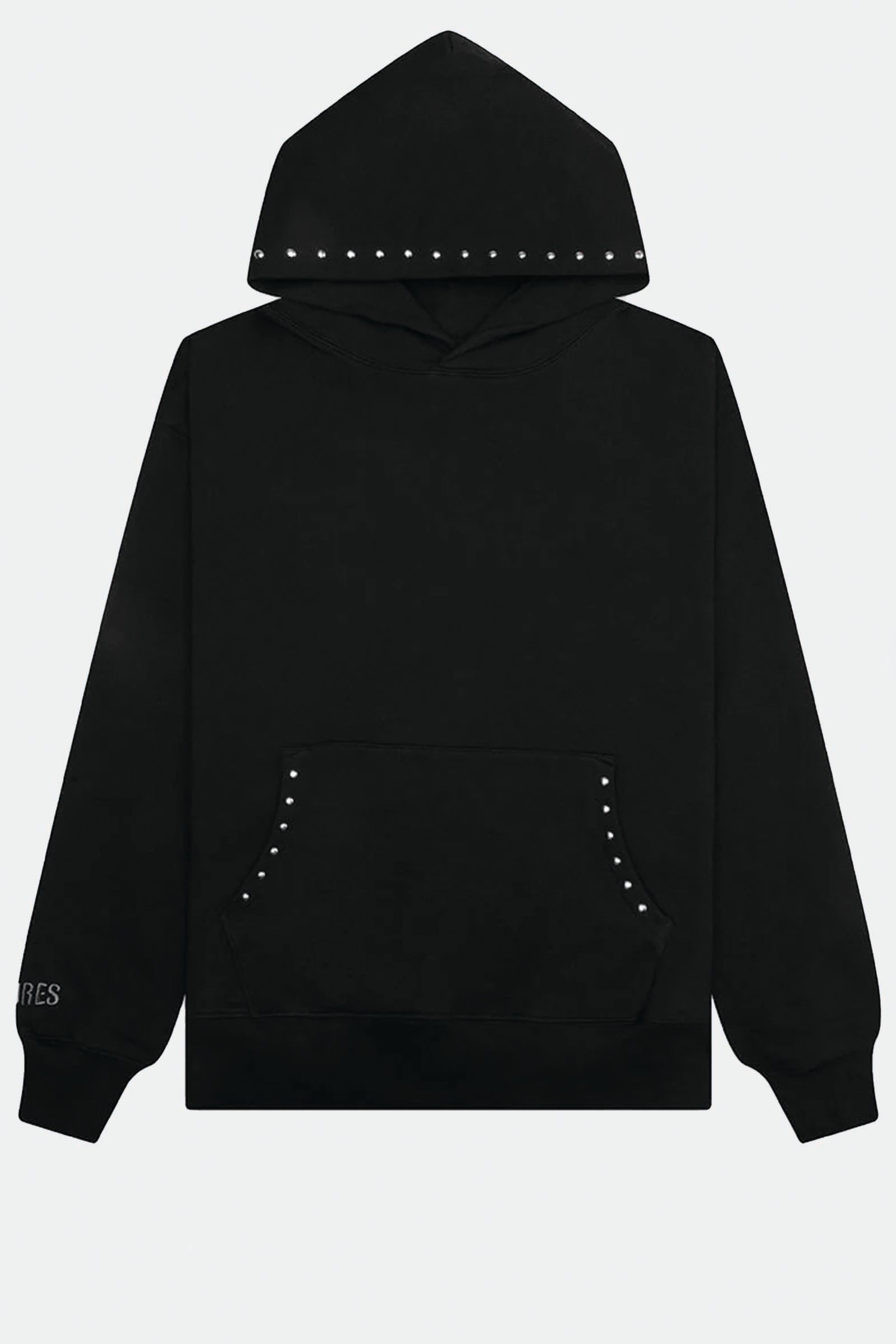  Pleasures Lucky Studded Hoodie Unisex Nero - 1