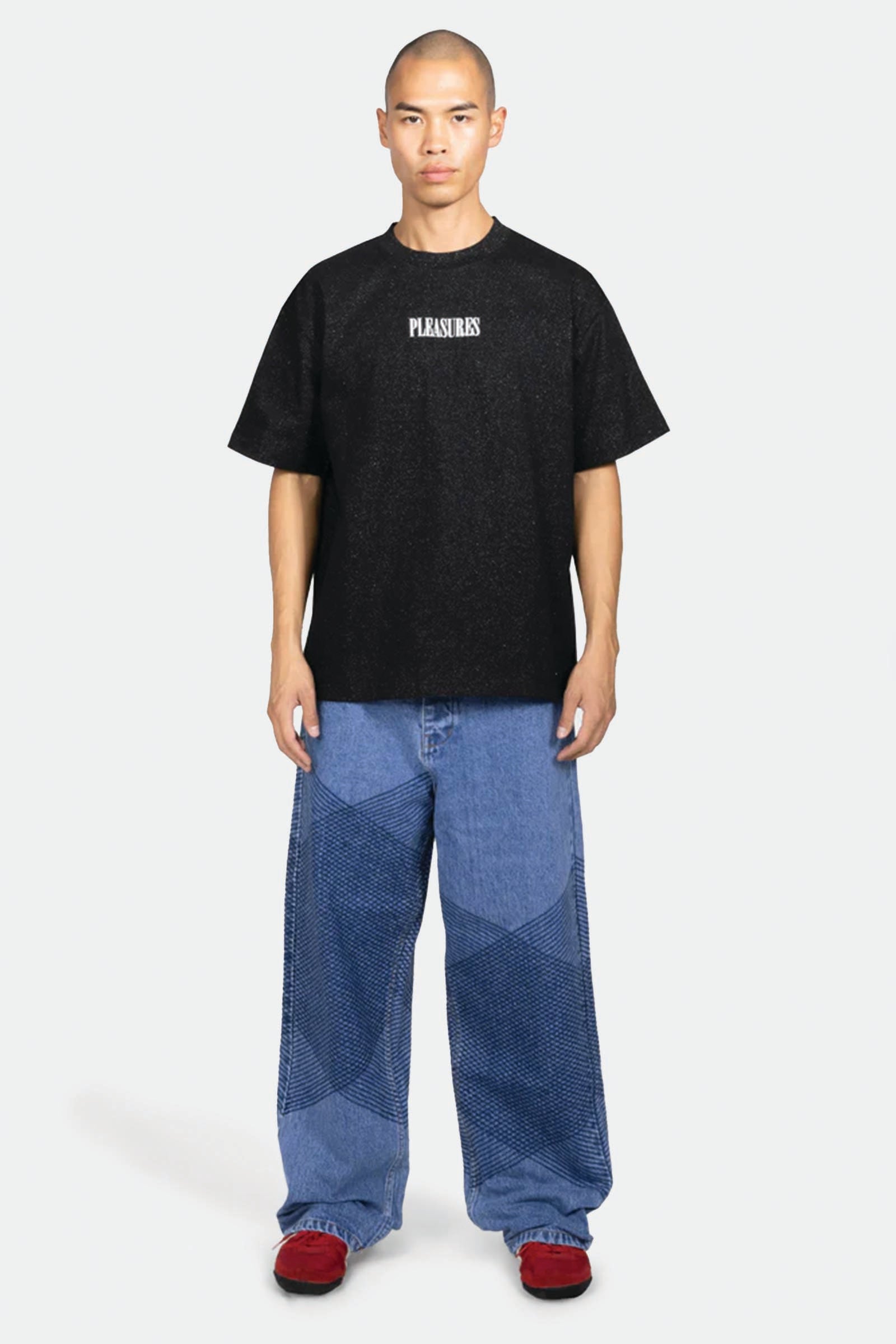  Pleasures Starry Heavyweight Shirt Unisex Nero - 2