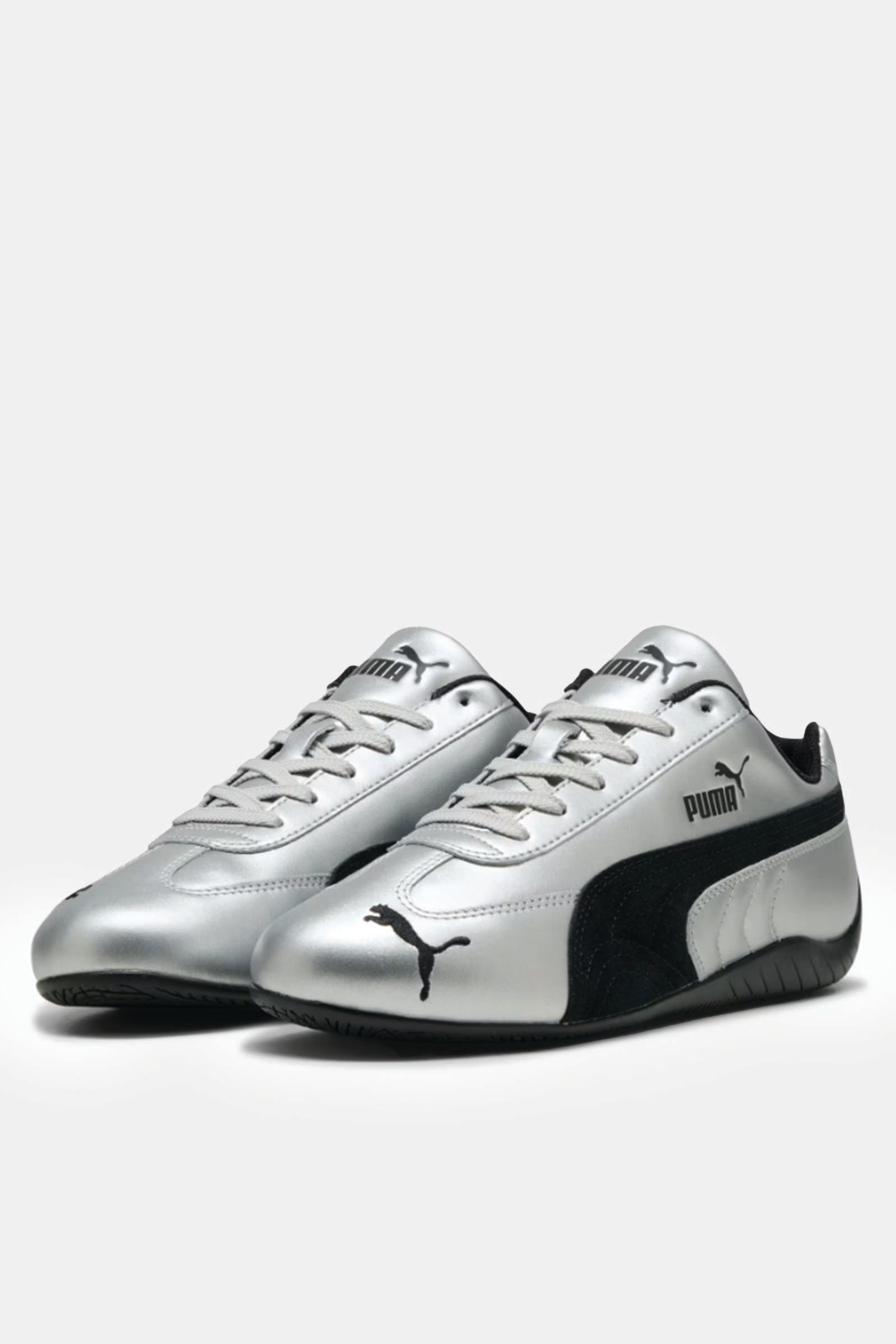  Puma Speedcat Metallic Unisex Argento - 2