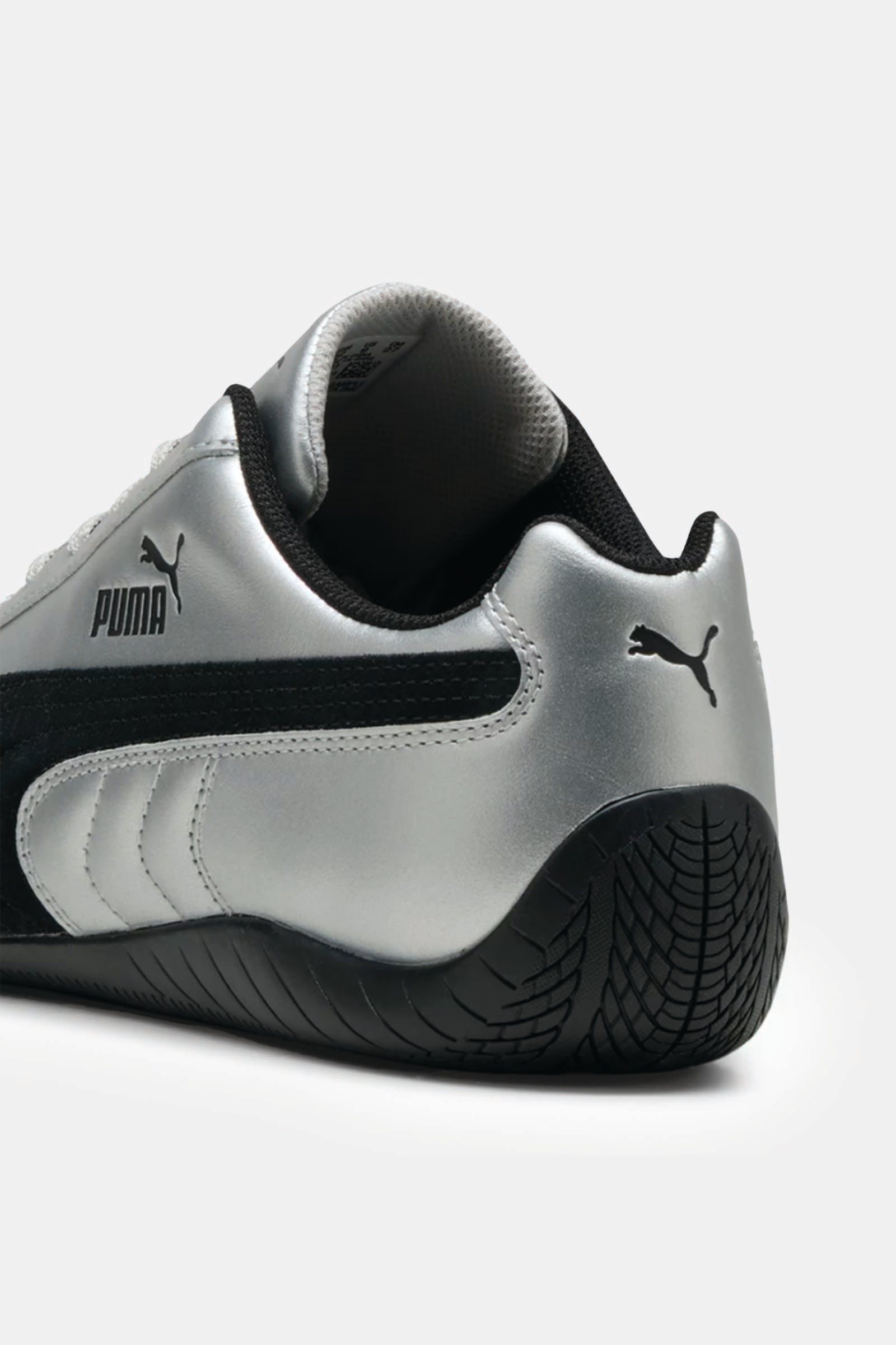  Puma Speedcat Metallic Unisex Argento - 4