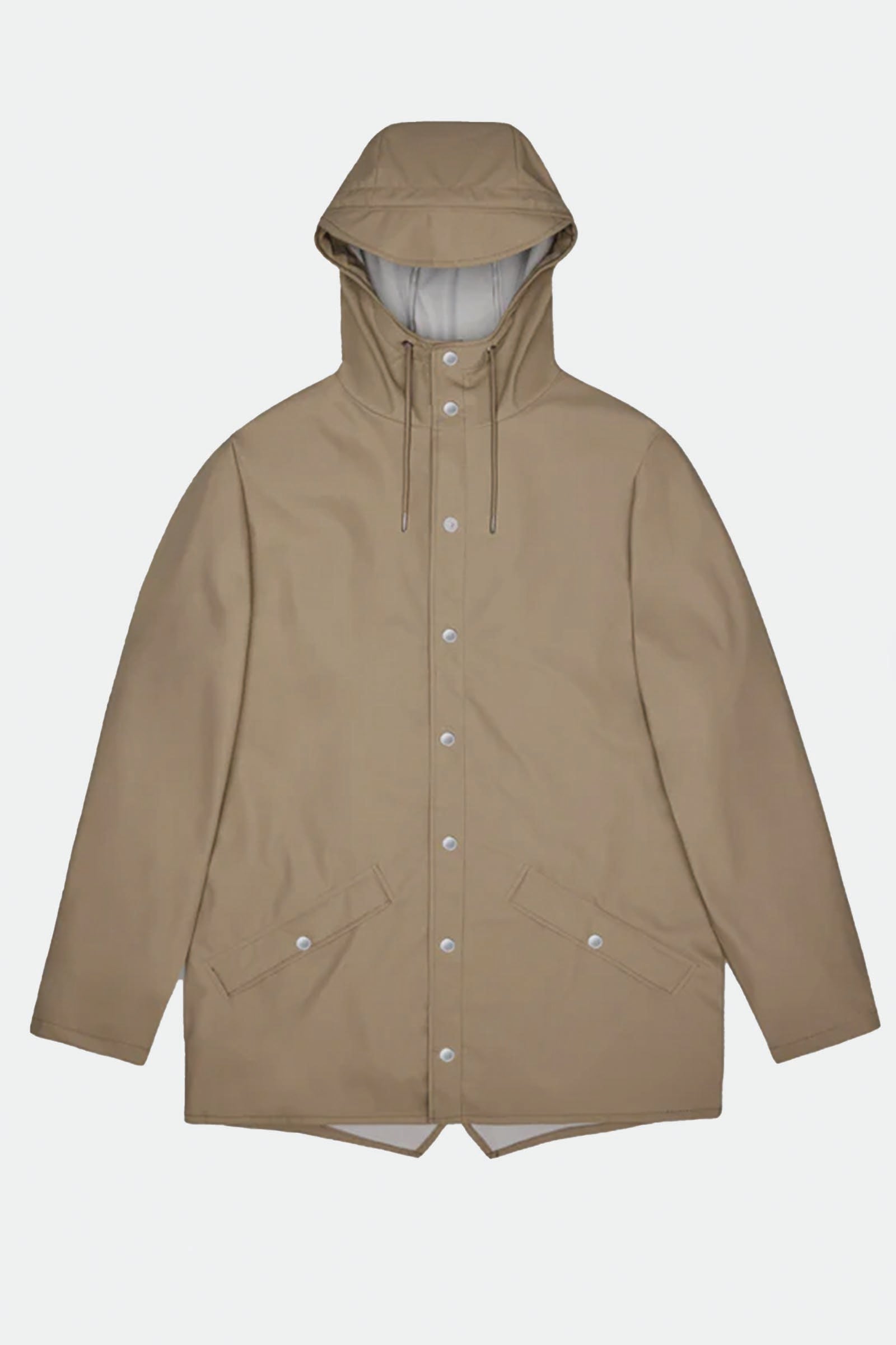  Rains Jacket Unisex Beige - 1