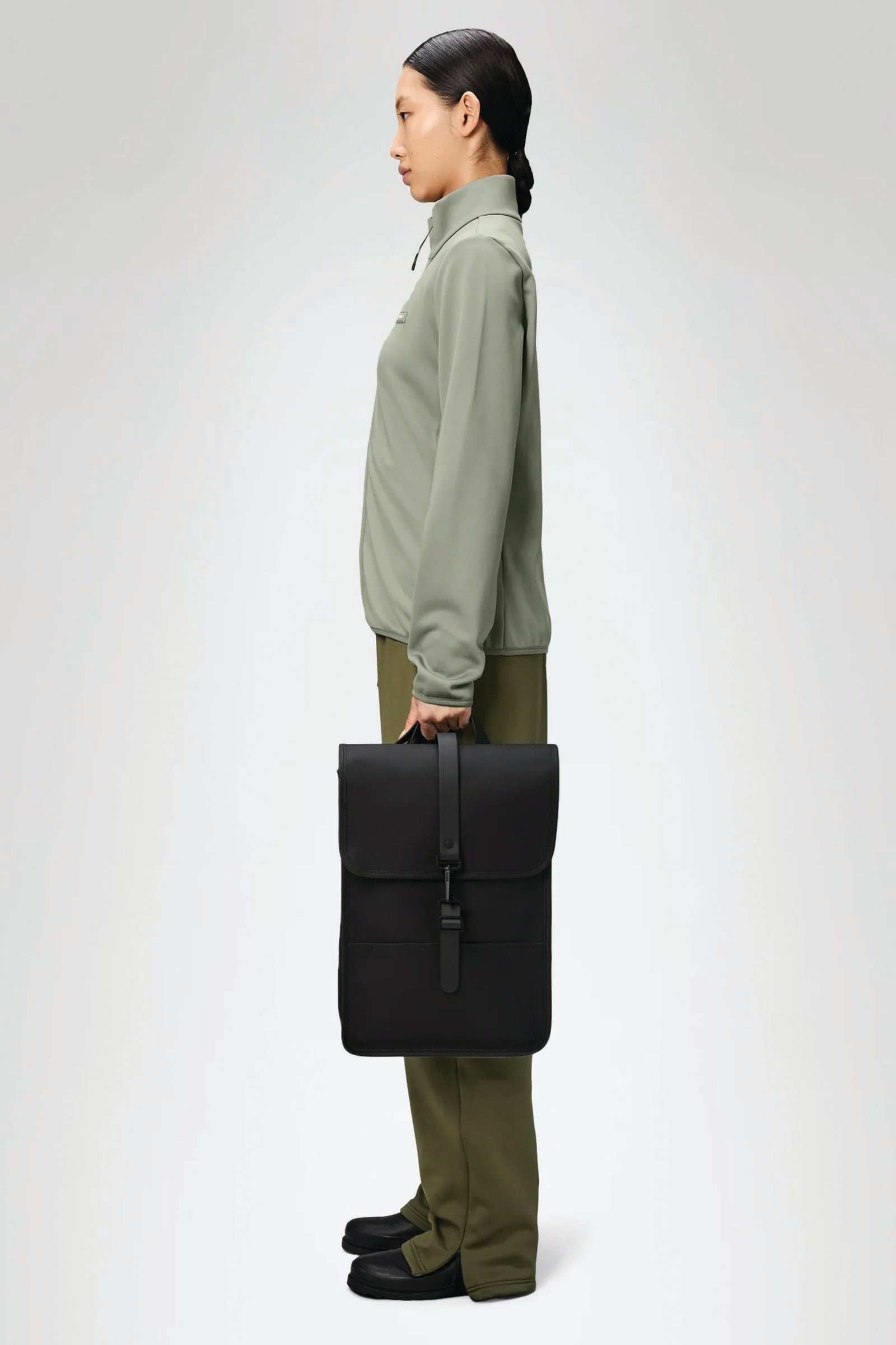  Rains Backpack Mini Unisex Nero - 2