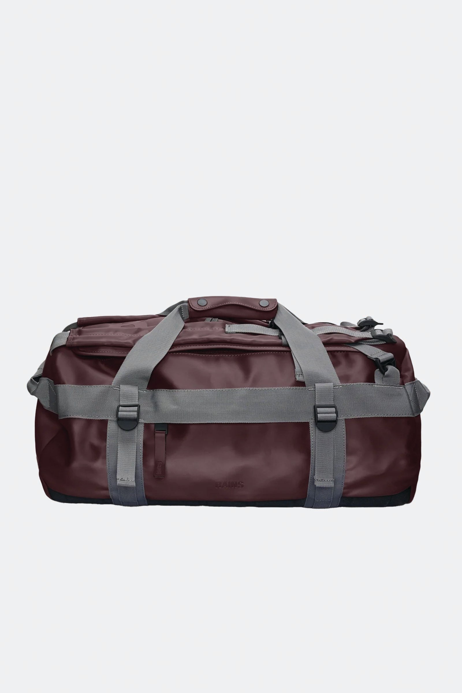  Rains Texel Duffel Bag Small Viola Unisex Bordeau - 3