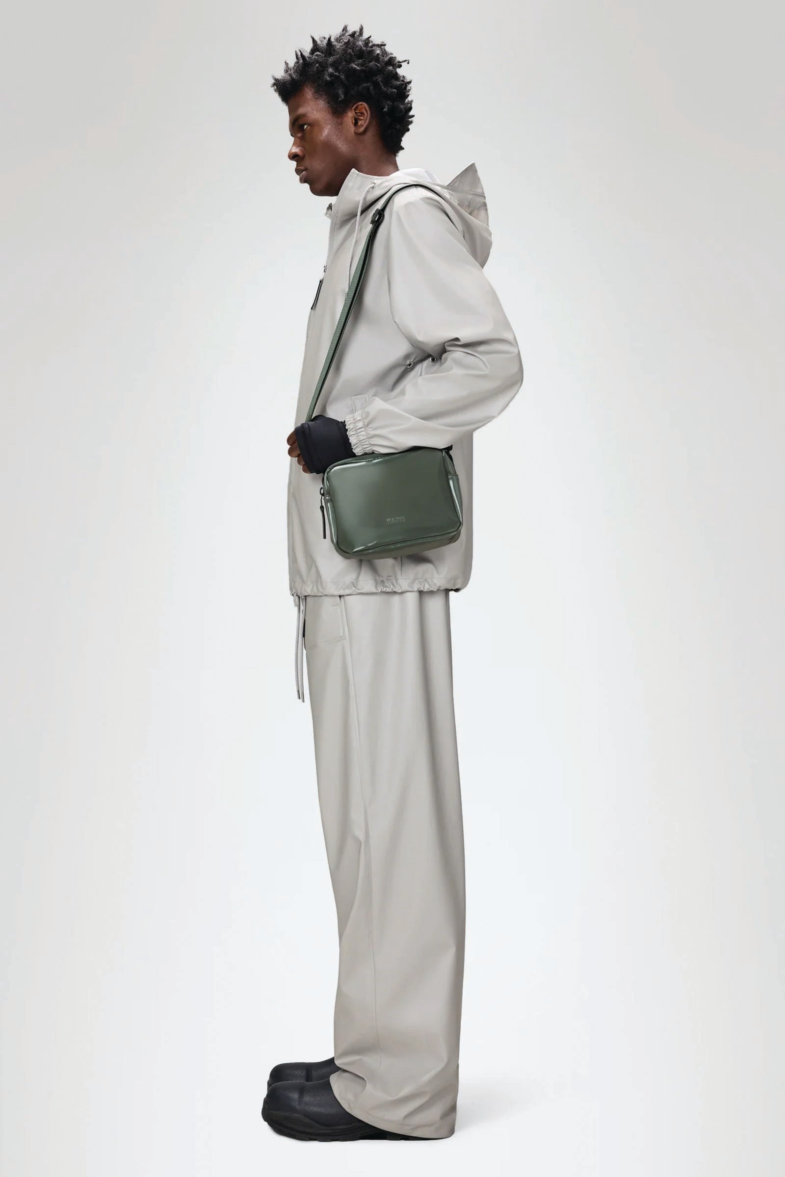  Rains Box Bag Verde Unisex Verdone - 2
