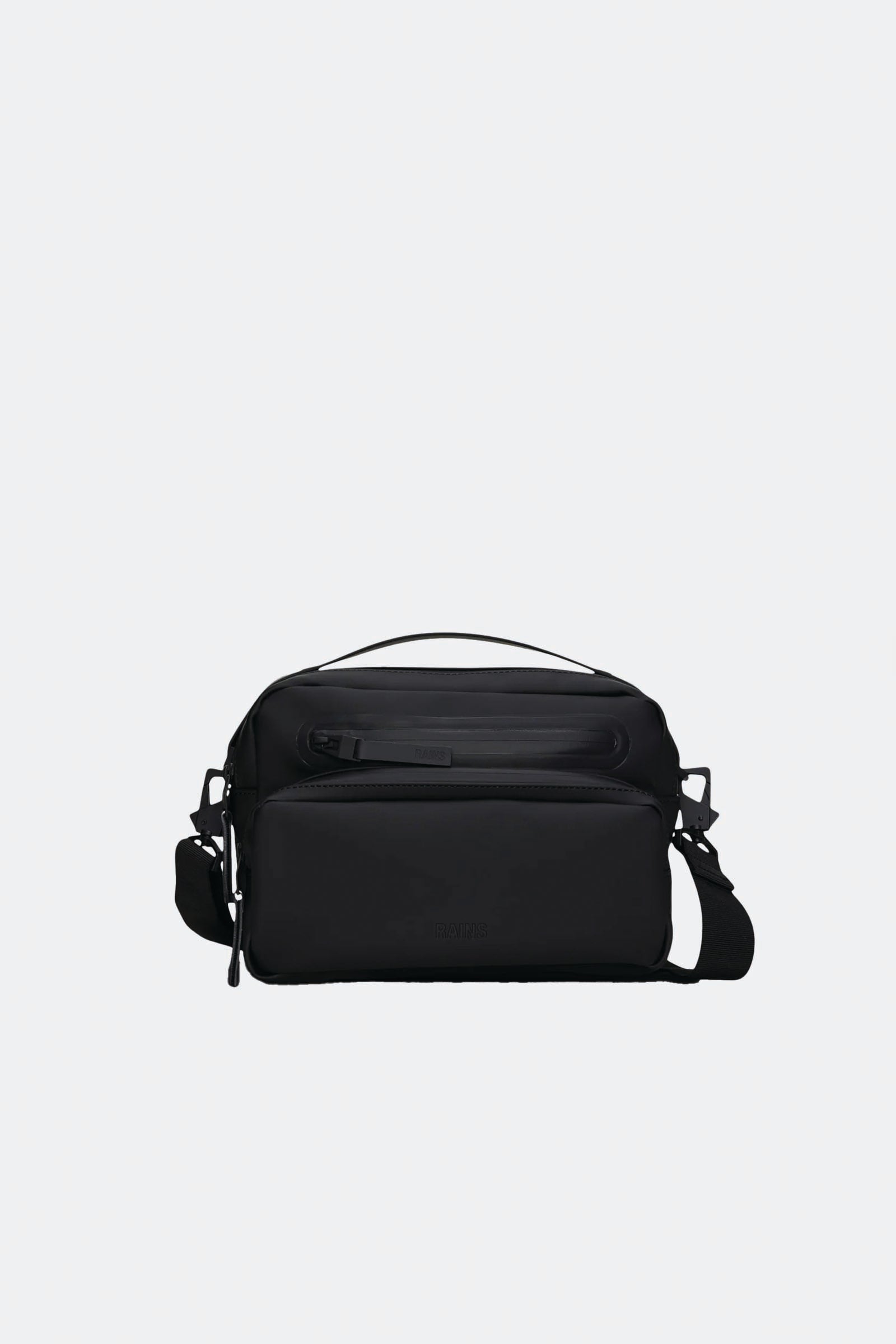  Rains Cargo Box Bag Unisex Nero - 1