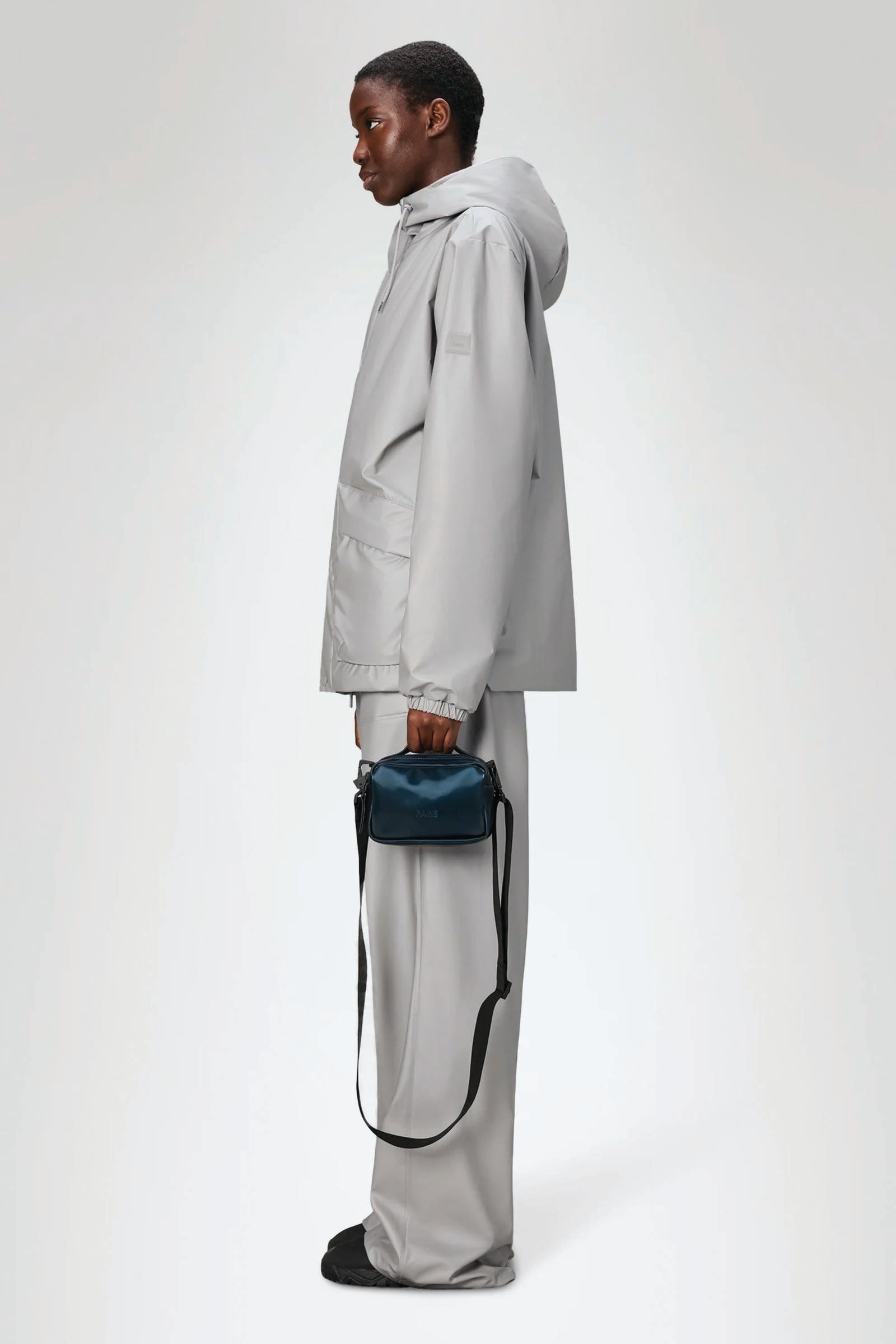  Rains Box Bag Micro Unisex Blu - 2