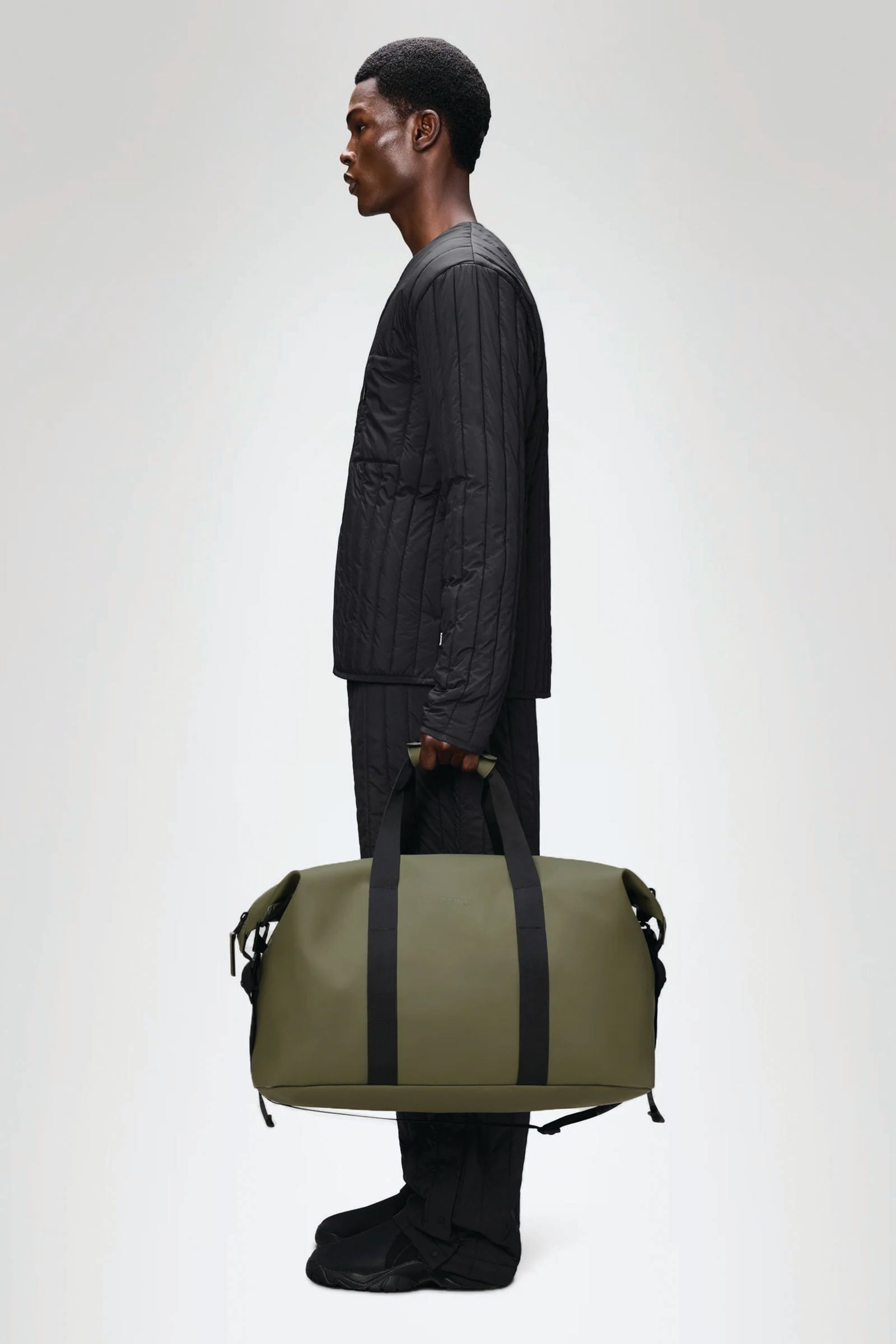  Rains Hilo Weekend Bag Unisex Verde - 2