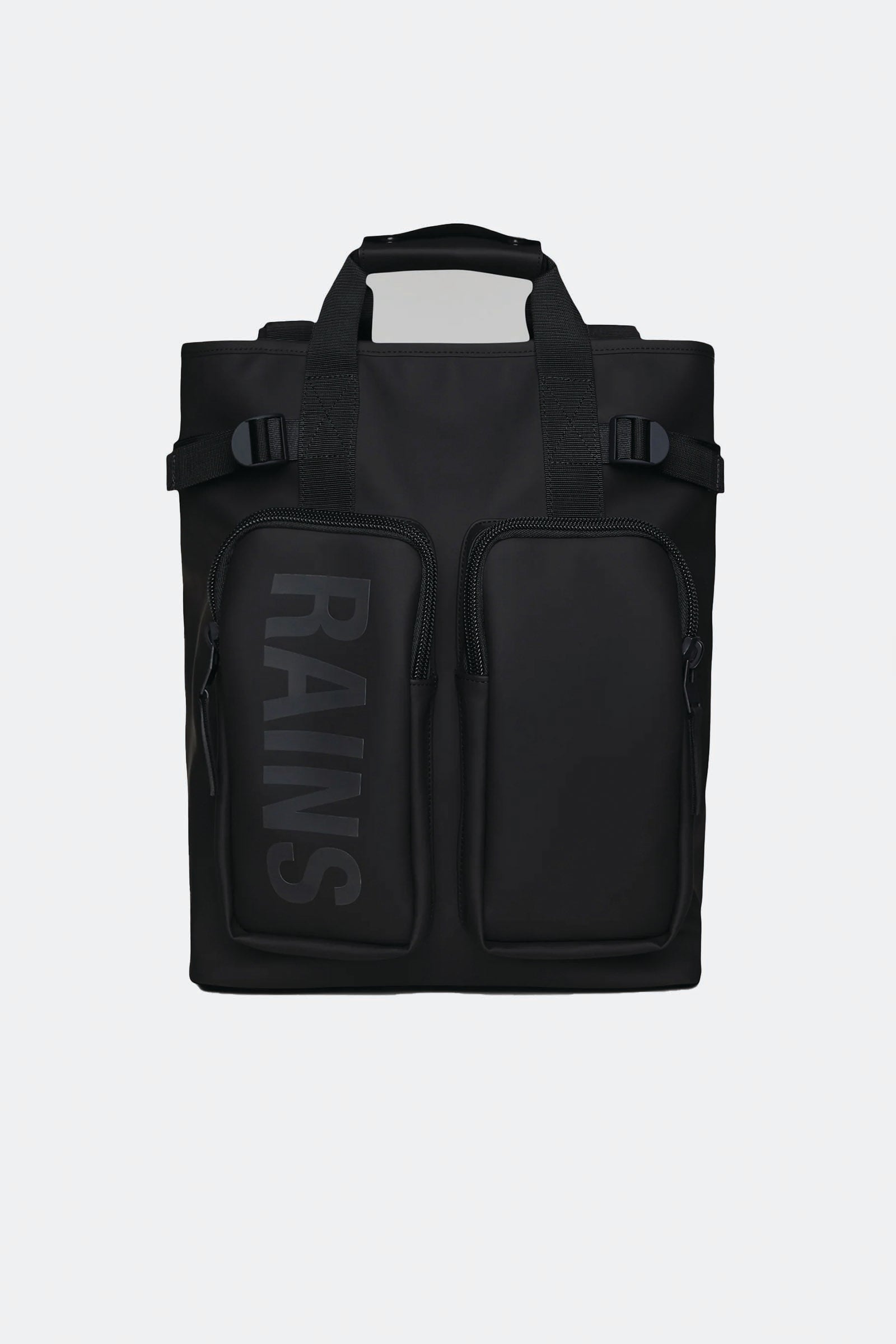  Rains Texel Tote Backpack Unisex Nero - 1
