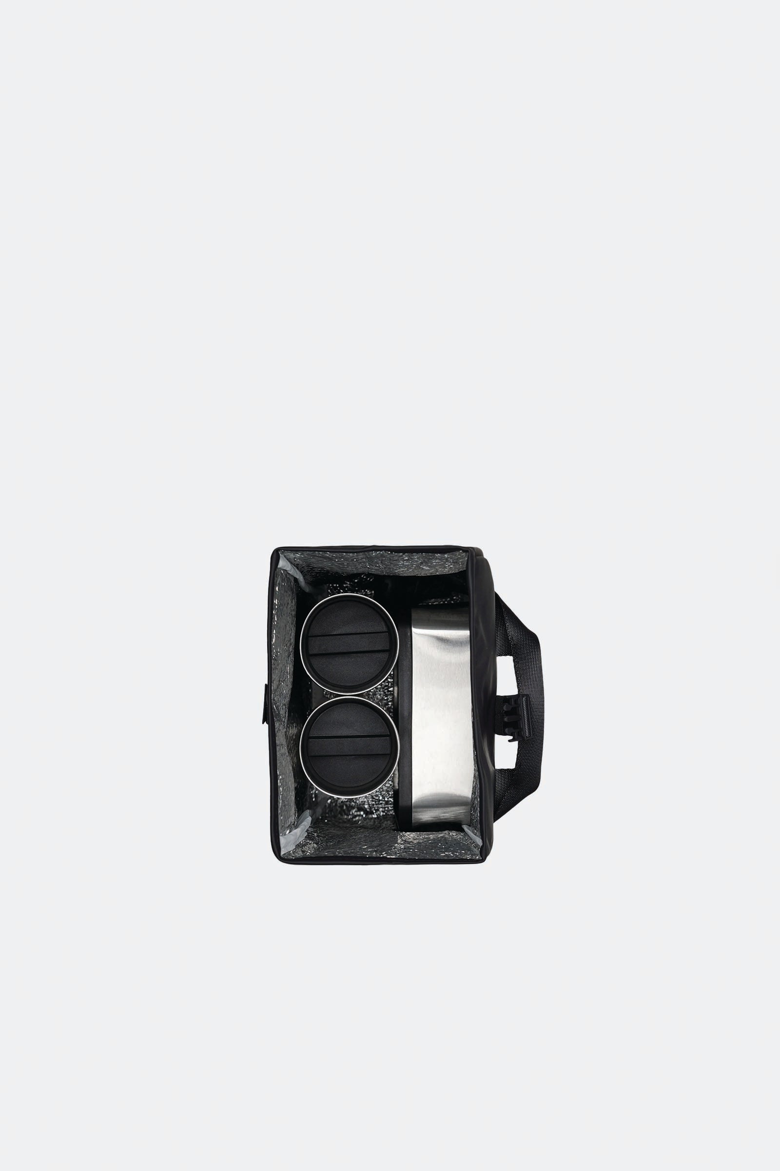  Rains Lunch Bag Unisex Nero - 2