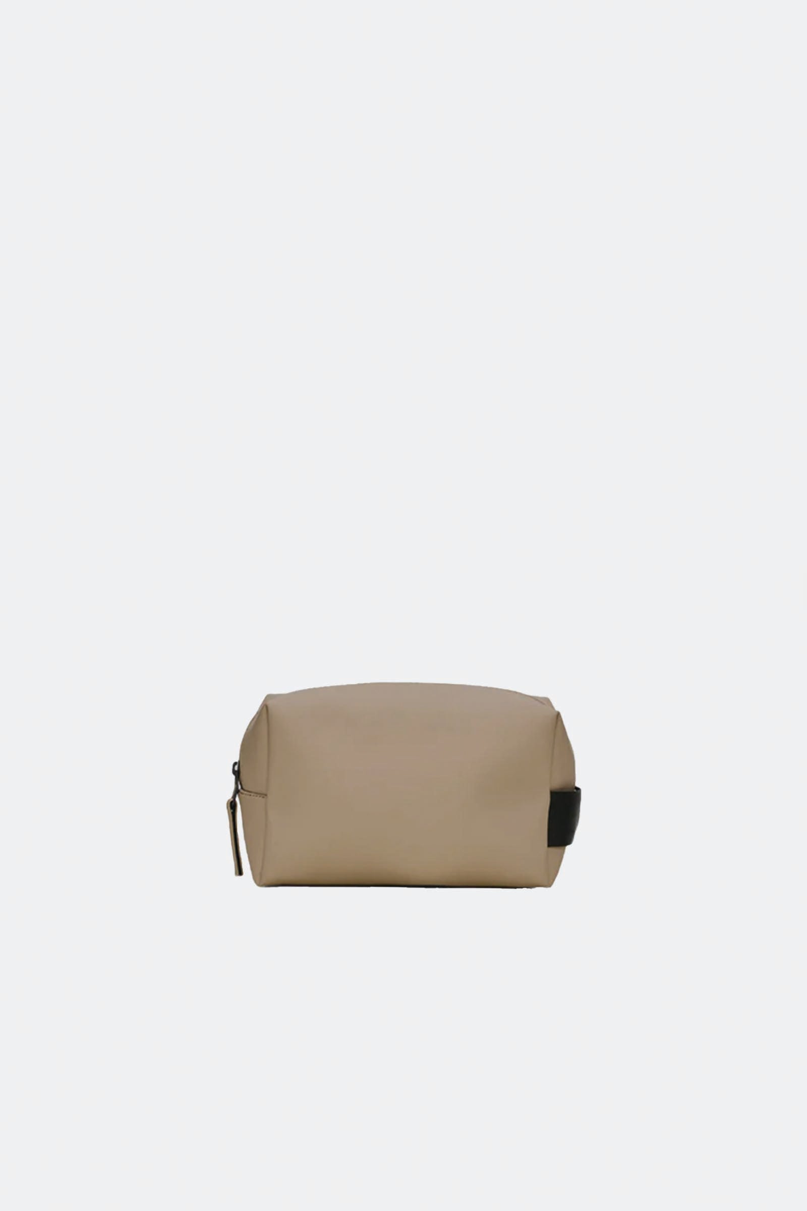  Rains Wash Bag Small Unisex Beige - 1