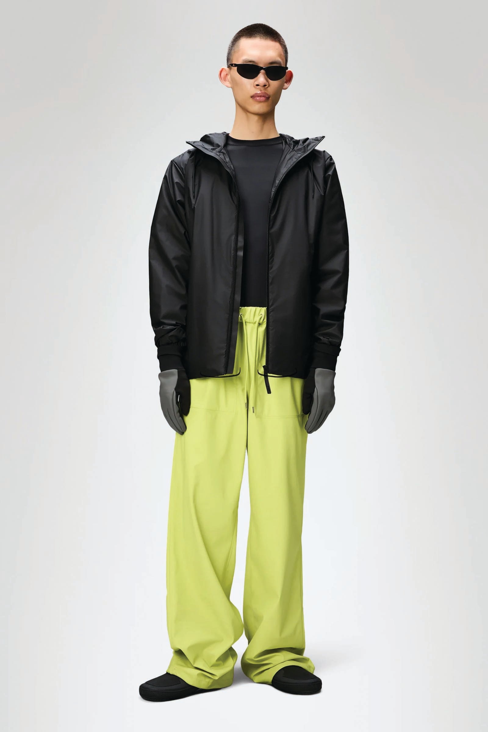  Rains Lohja Insulated Jacket Unisex Nero - 4