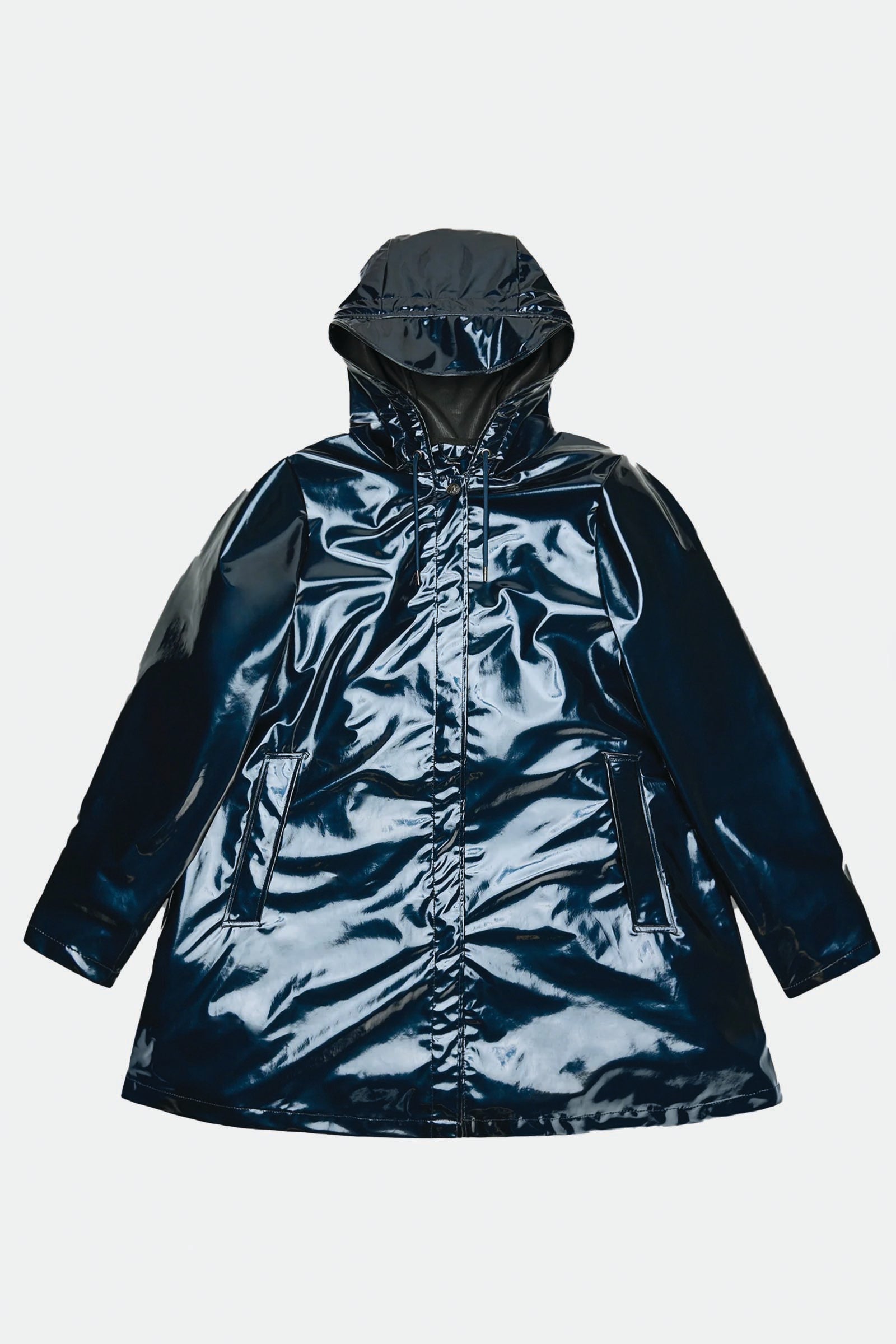  Rains A-line W Jacket Unisex Blu - 1