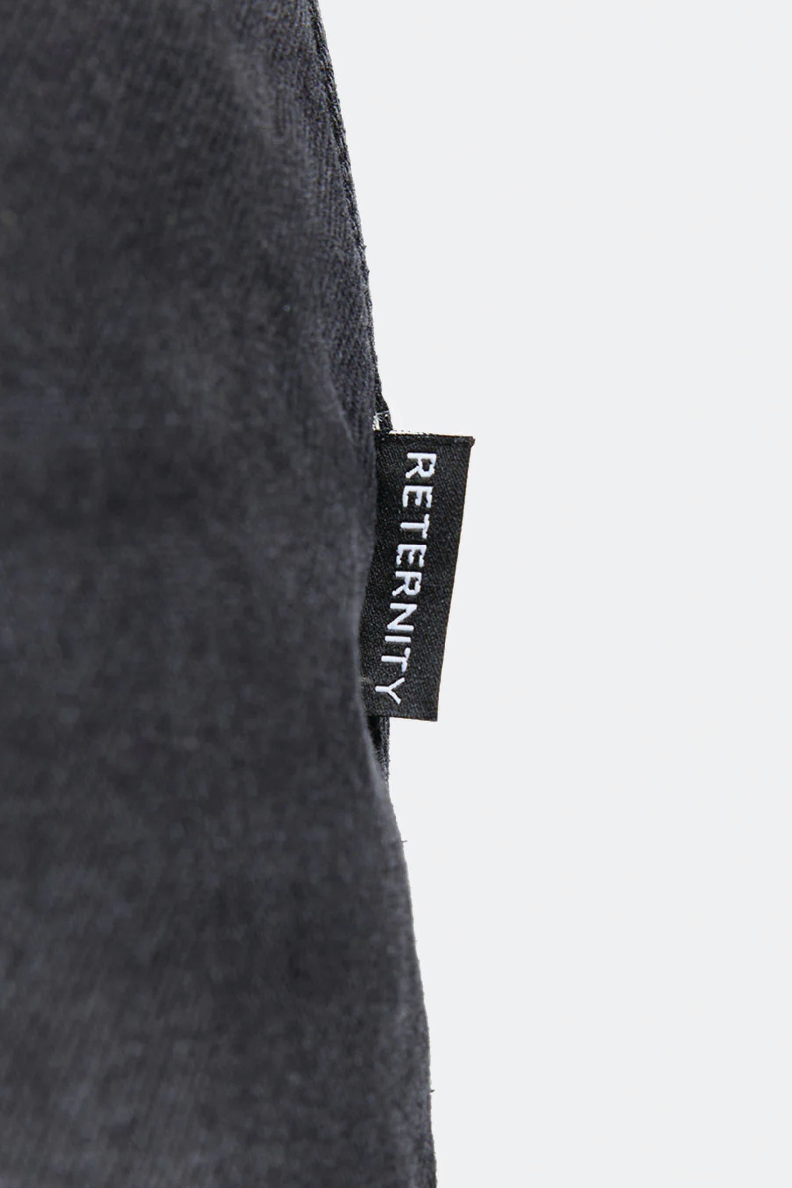  Reternity Essential Baggy Denim Unisex Nero - 6