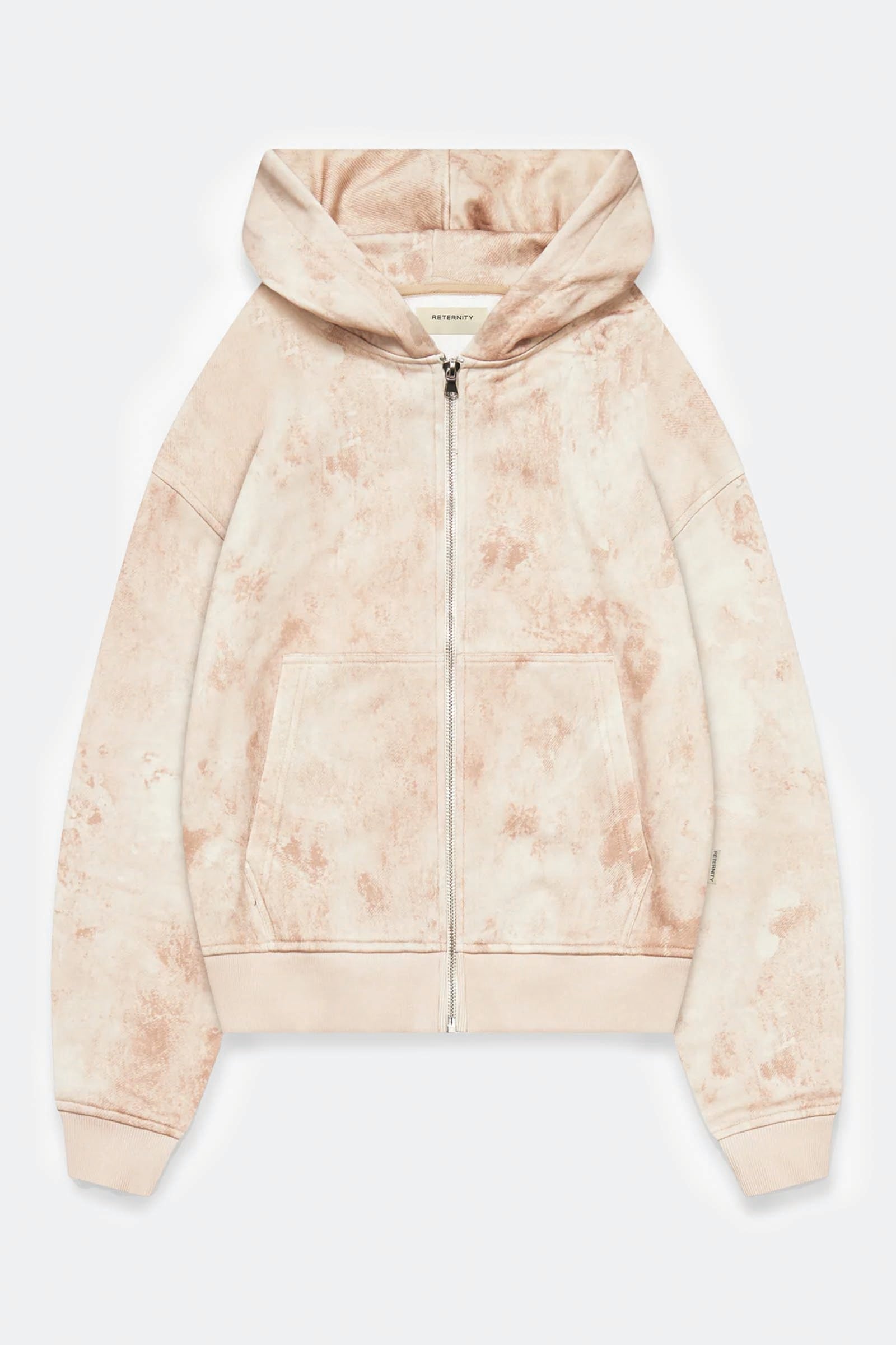  Reternity Déliria Zip Hoodie Marrone Unisex Sabbia - 1