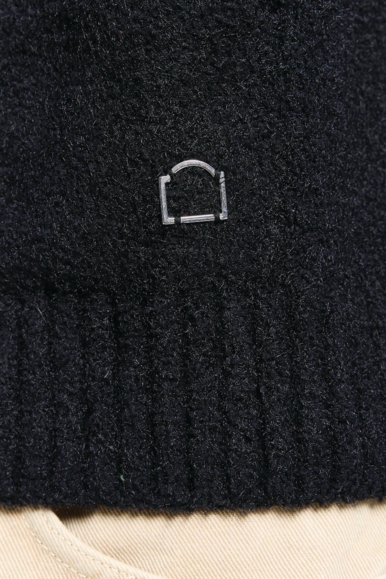  Reternity Iris Knit Hoodie Unisex Nero - 5