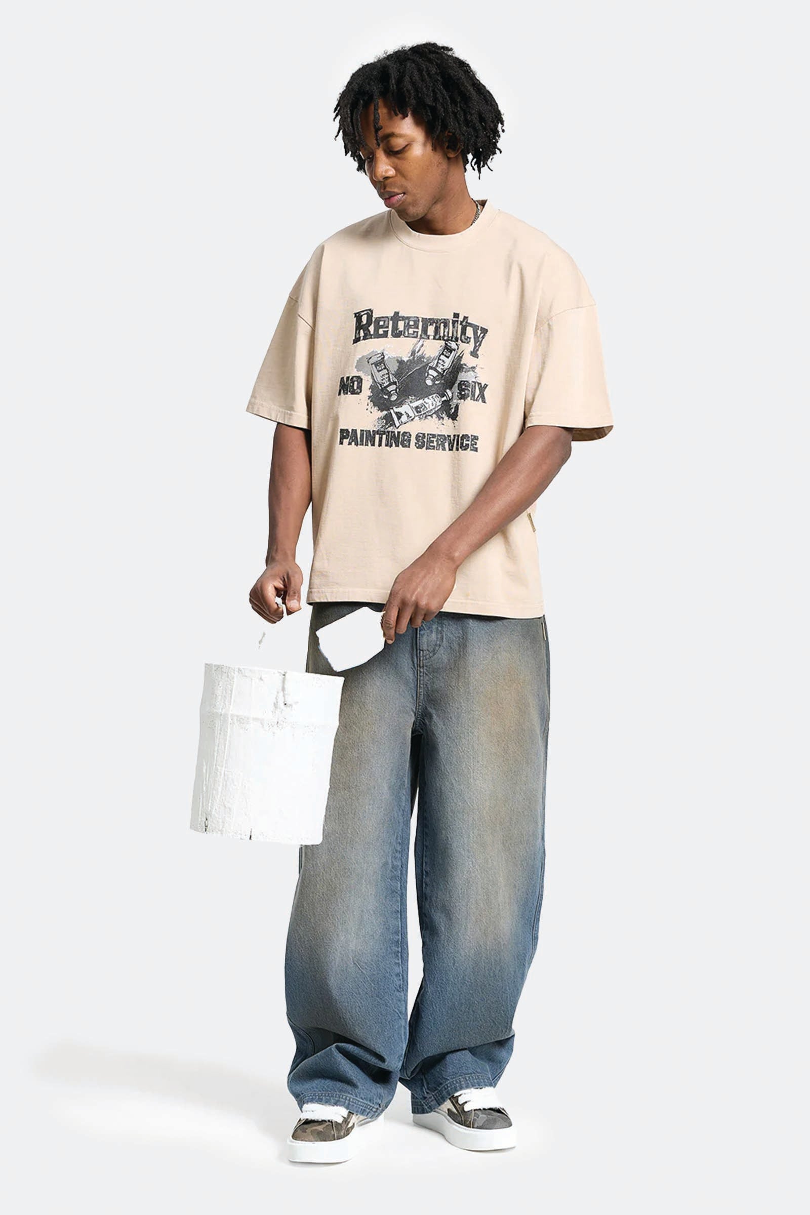  Reternity Terre Denim Unisex Blu - 4