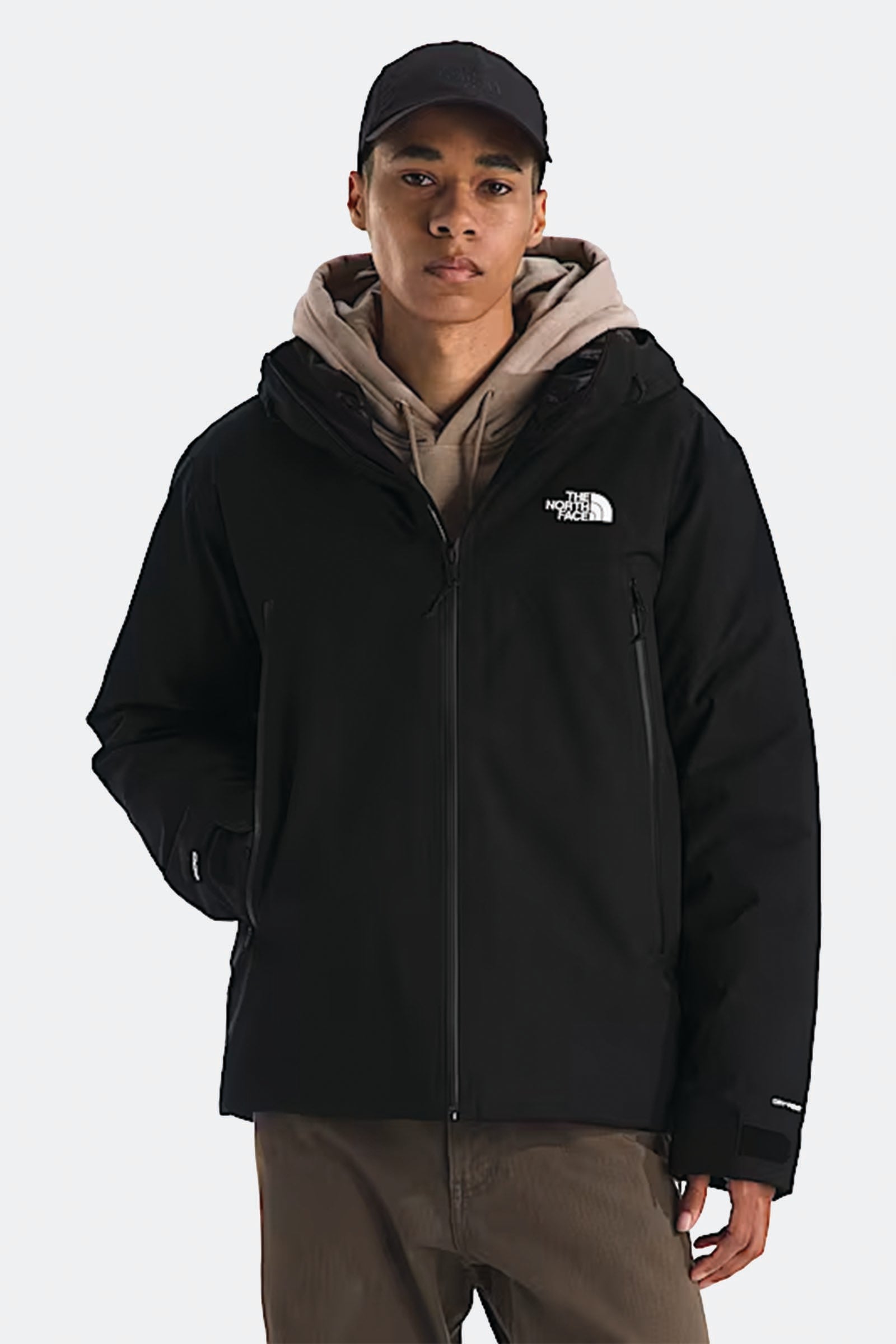  The North Face Range Down Hooded Jacket Unisex Nero - 2