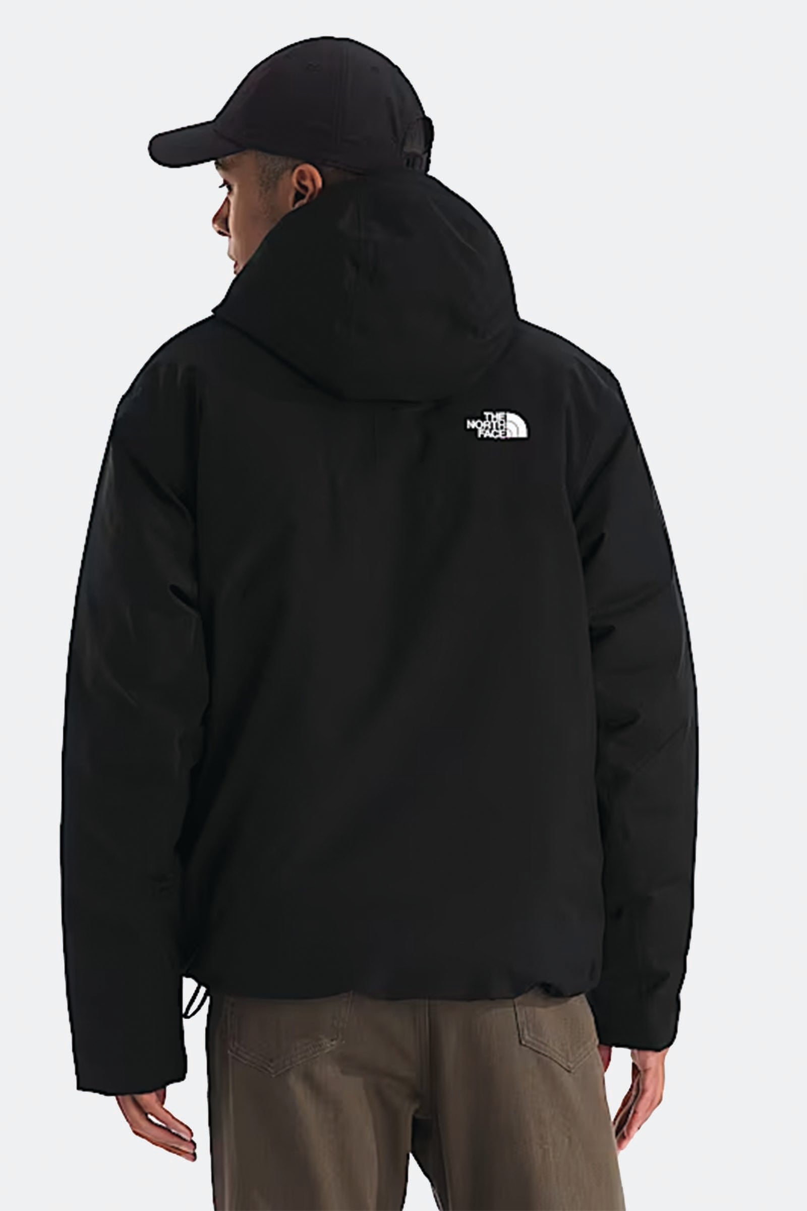  The North Face Range Down Hooded Jacket Unisex Nero - 3