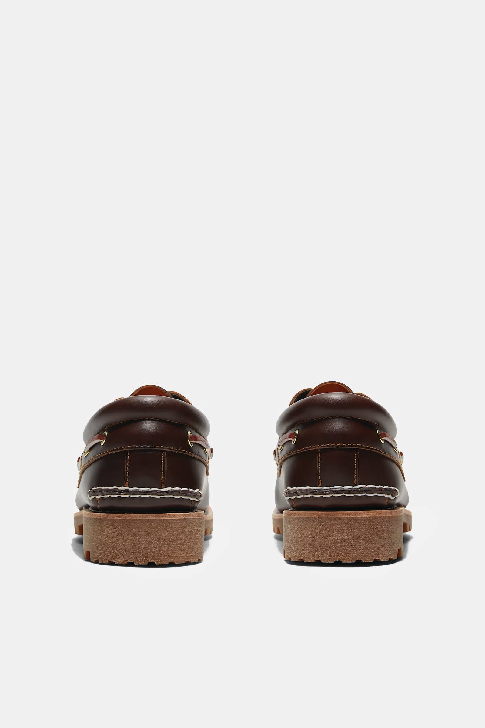  Timberland Authentic 3-eye Lug Handsewn Unisex Marrone - 3