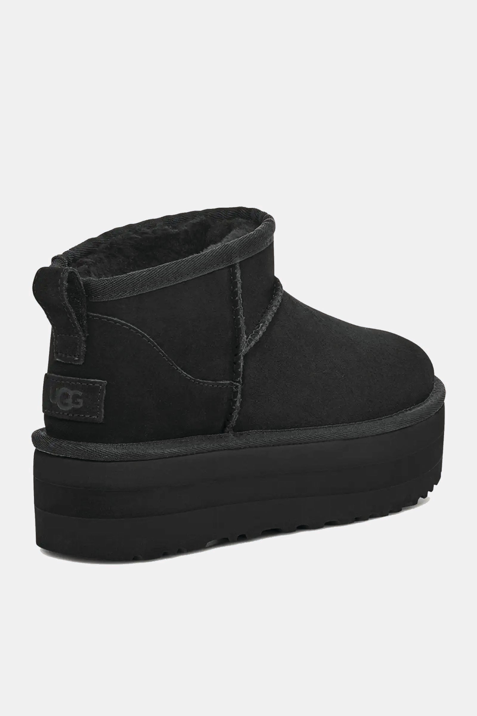  Ugg Classic Ultra Mini Platform Donna Nero - 3