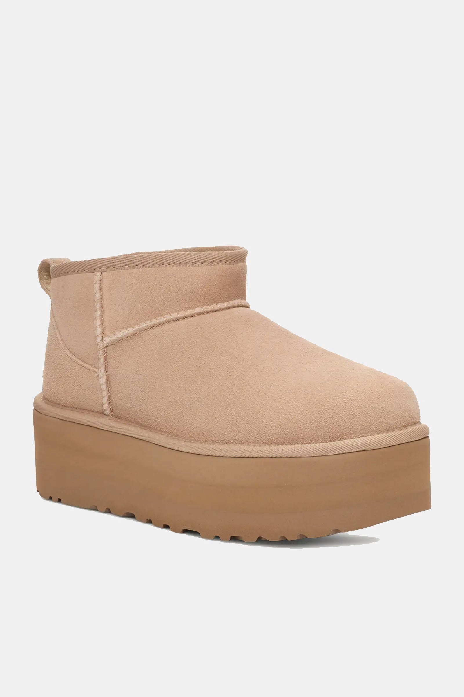  Ugg Classic Ultra Mini Platform Marrone Donna Sabbia - 2