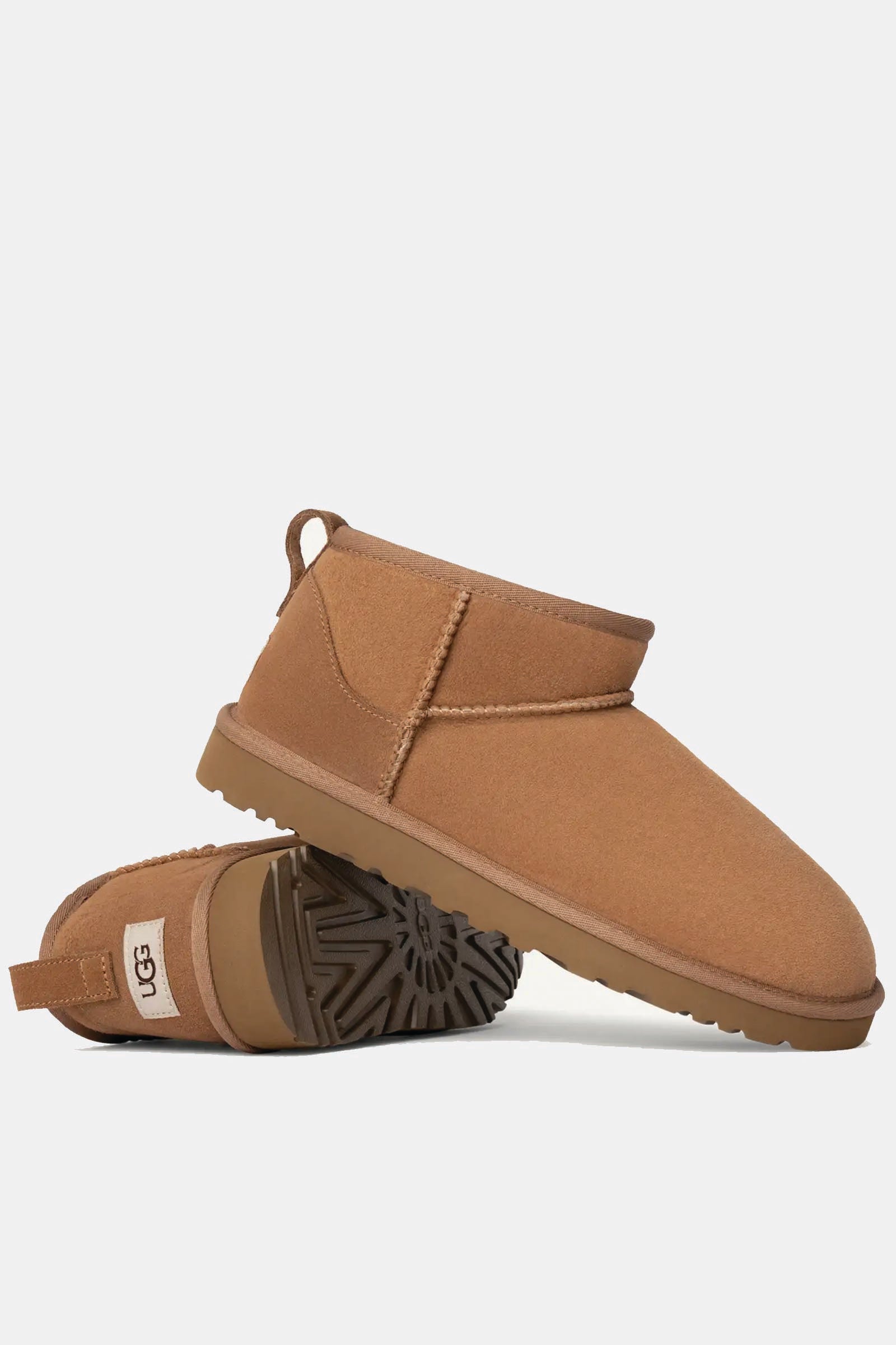  Ugg Classic Ultra Mini Marrone Uomo Biscotto - 2