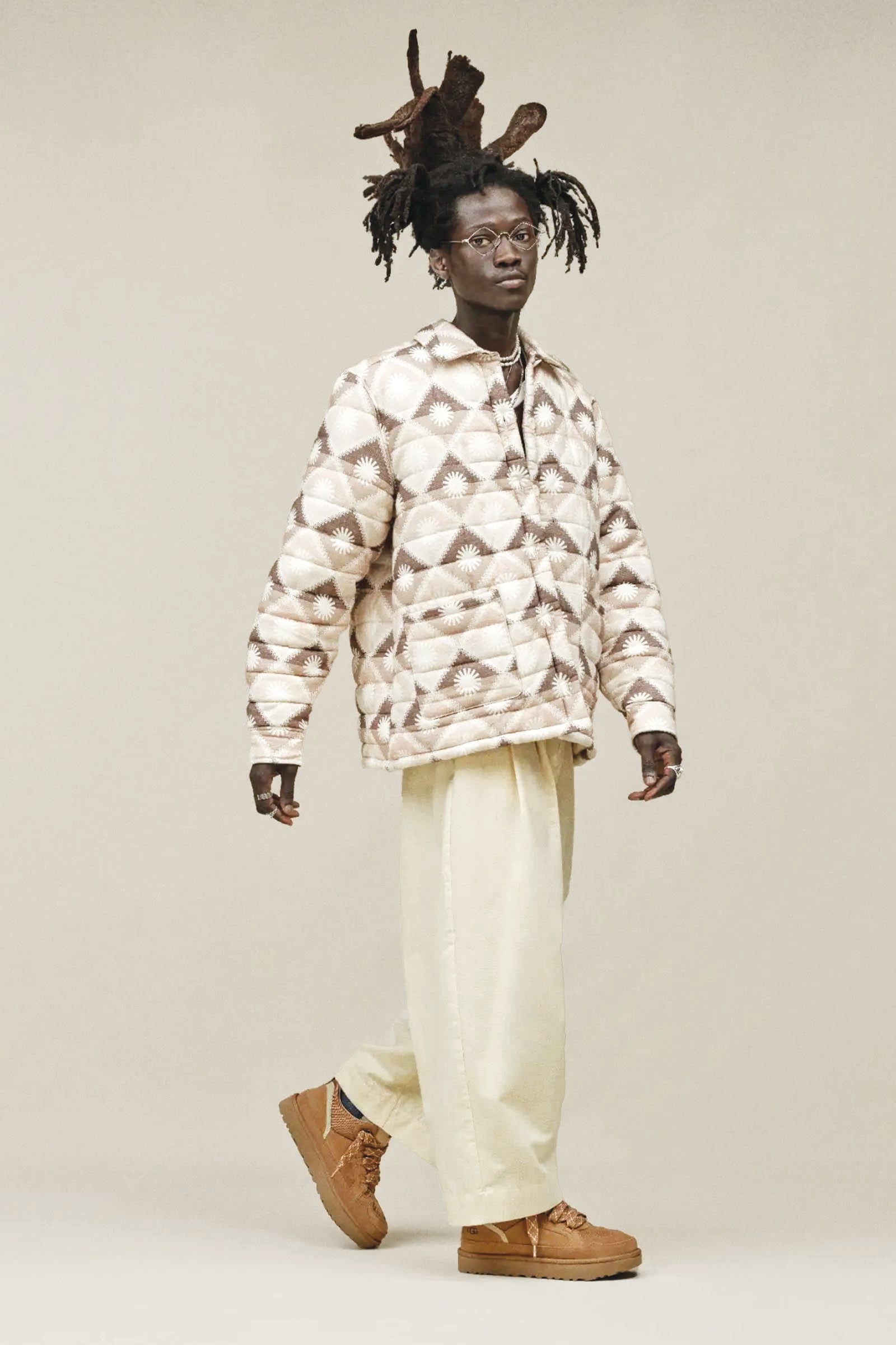  Ugg Lowmel Marrone Uomo Biscotto - 4